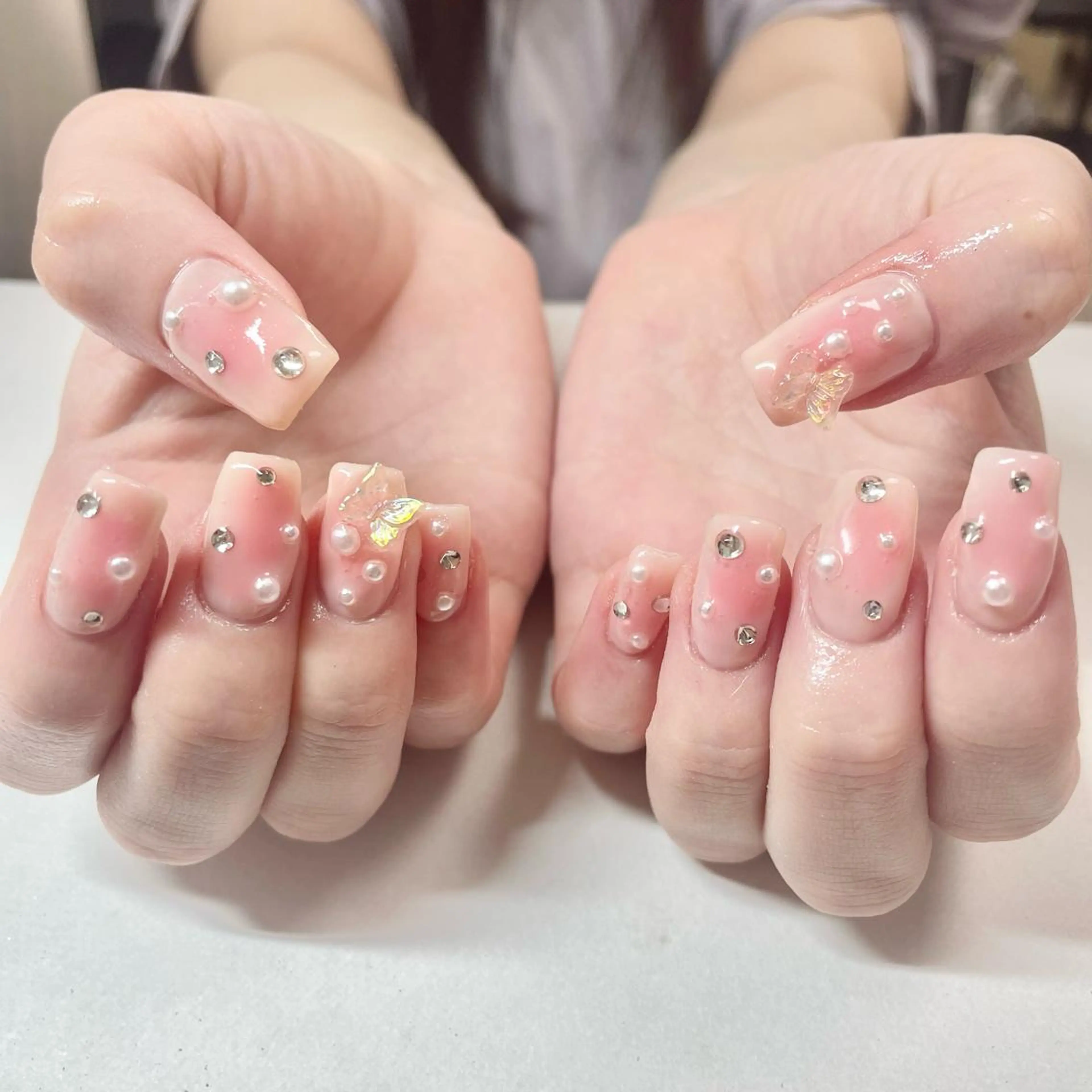 ネイル チークネイル 🎀AYAKO 🎀中韓ネイルのネイルデザイン