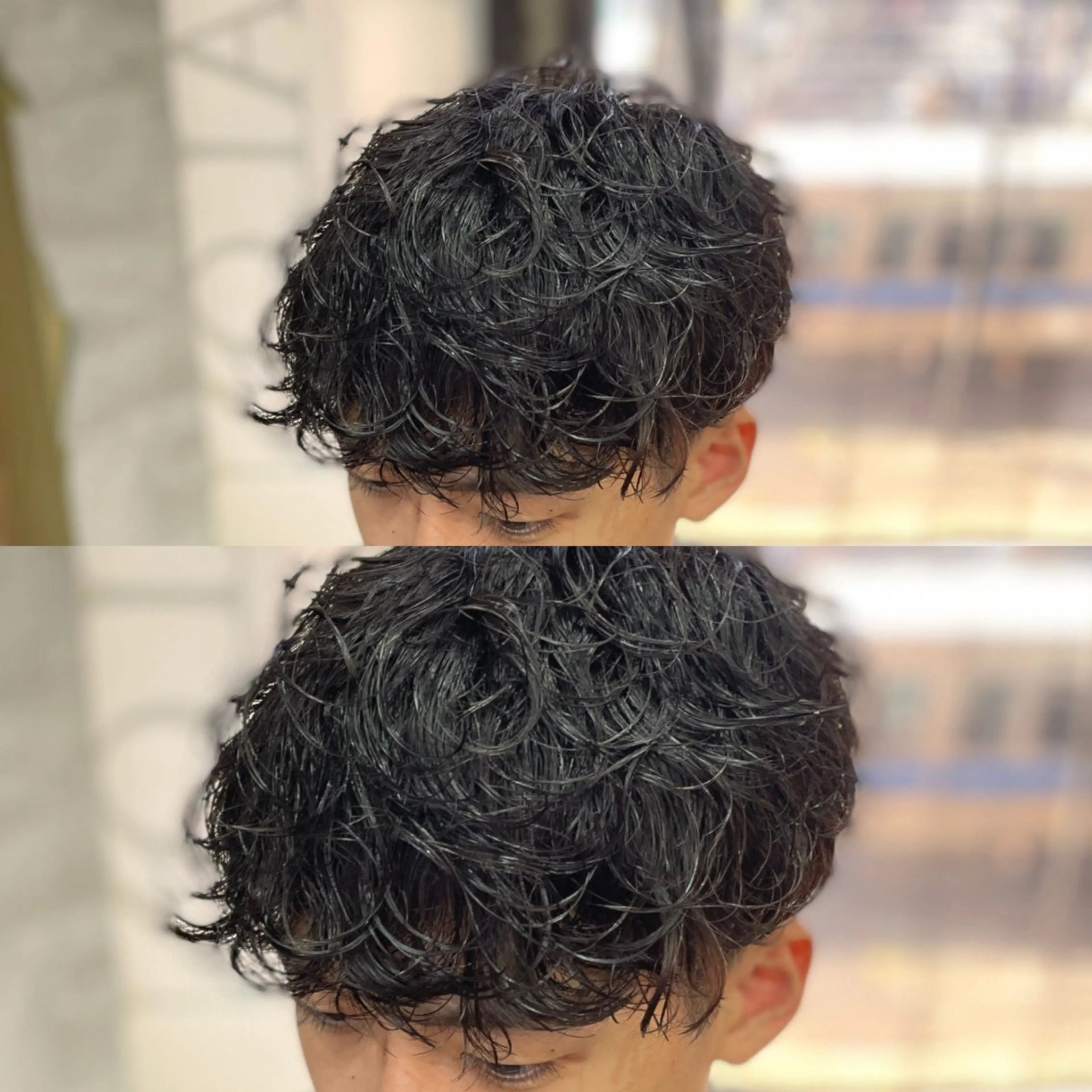 ショート パーマ メンズ カット パーマ シャドウパーマ/縦落 ちパーマ 大久保拓実のヘアスタイル