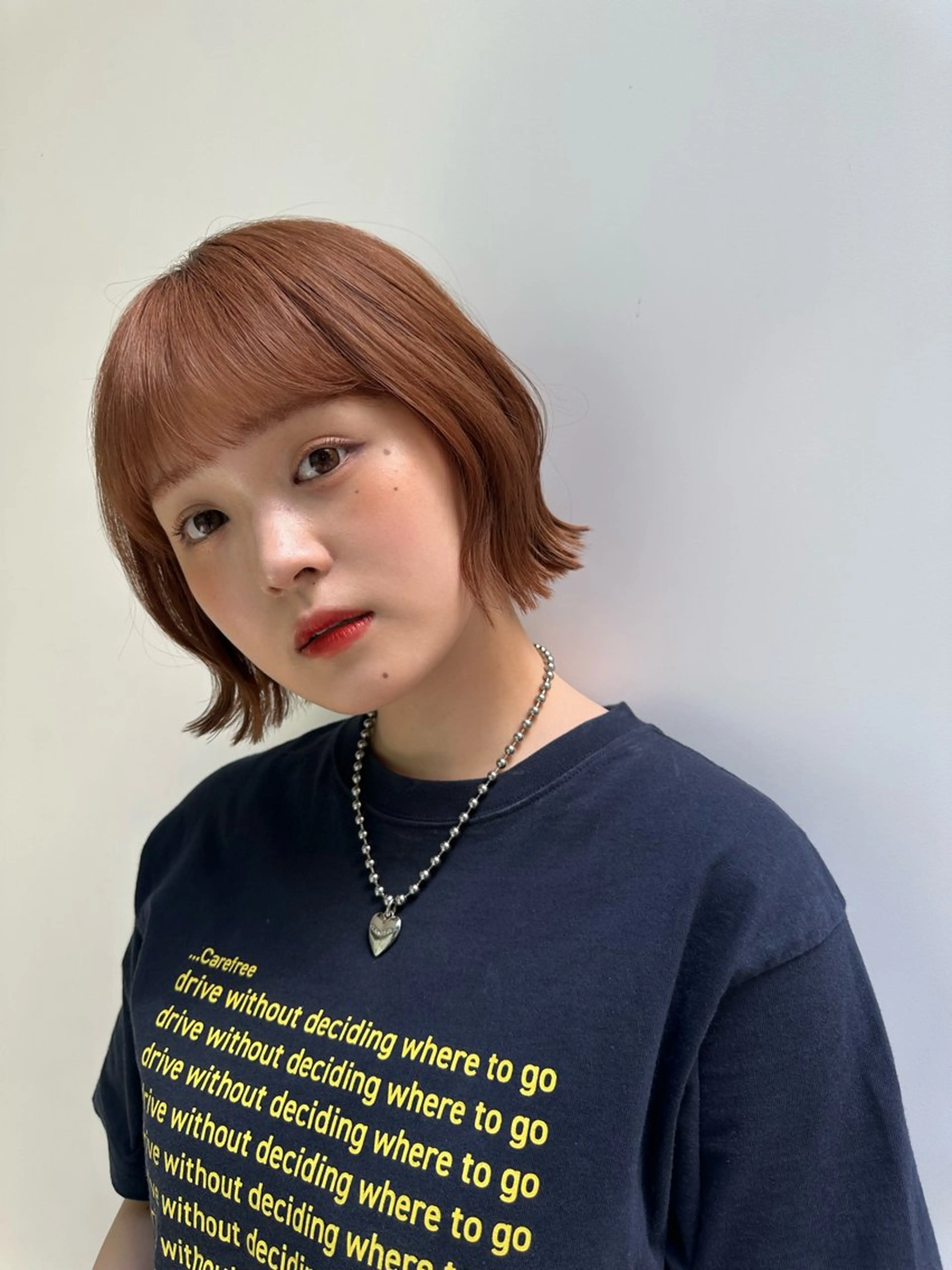 ショート Misora/ボブ/ レイヤー/艶カラーのヘアスタイル