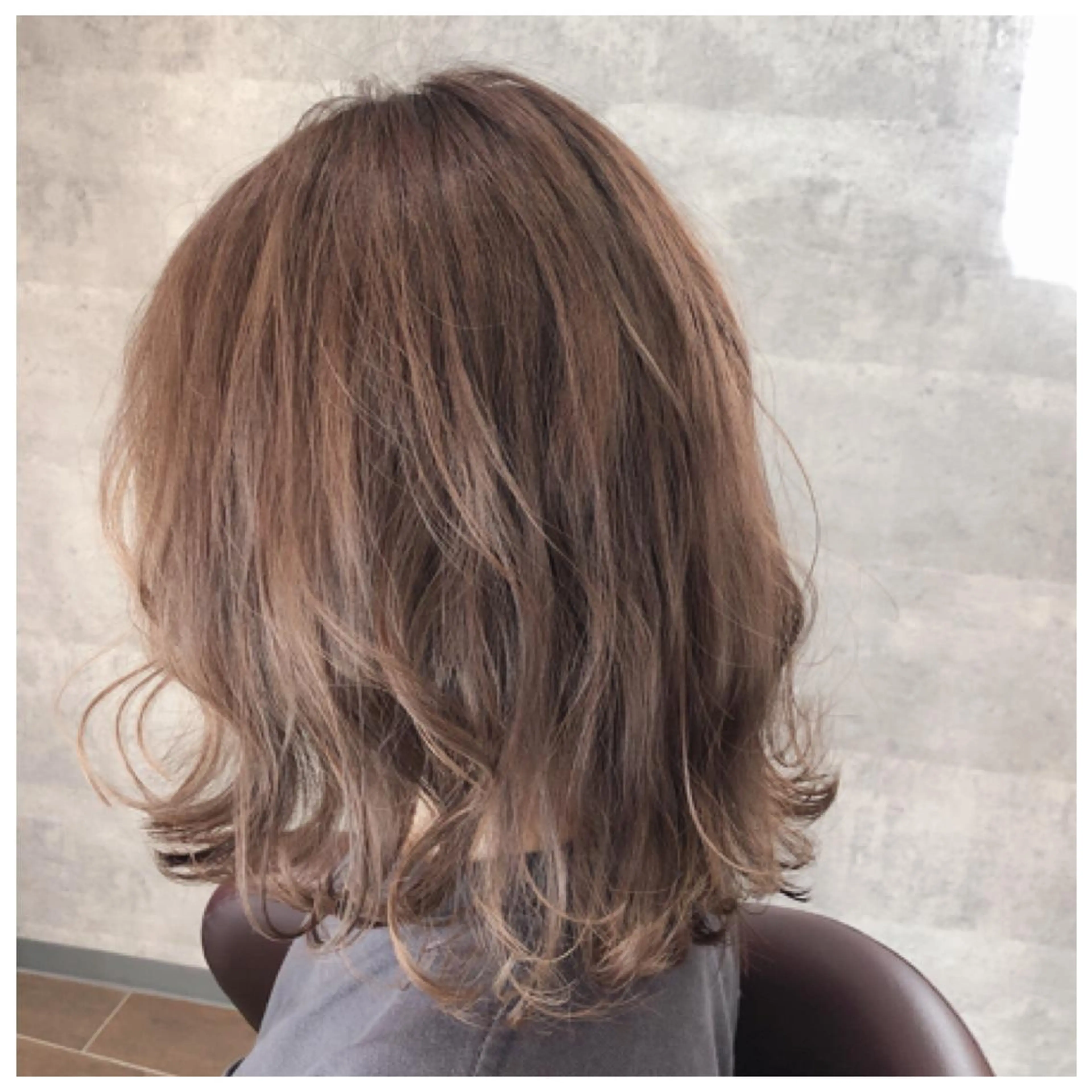 ミディアム カラー パーマ mai /Lita中央橋のヘアスタイル