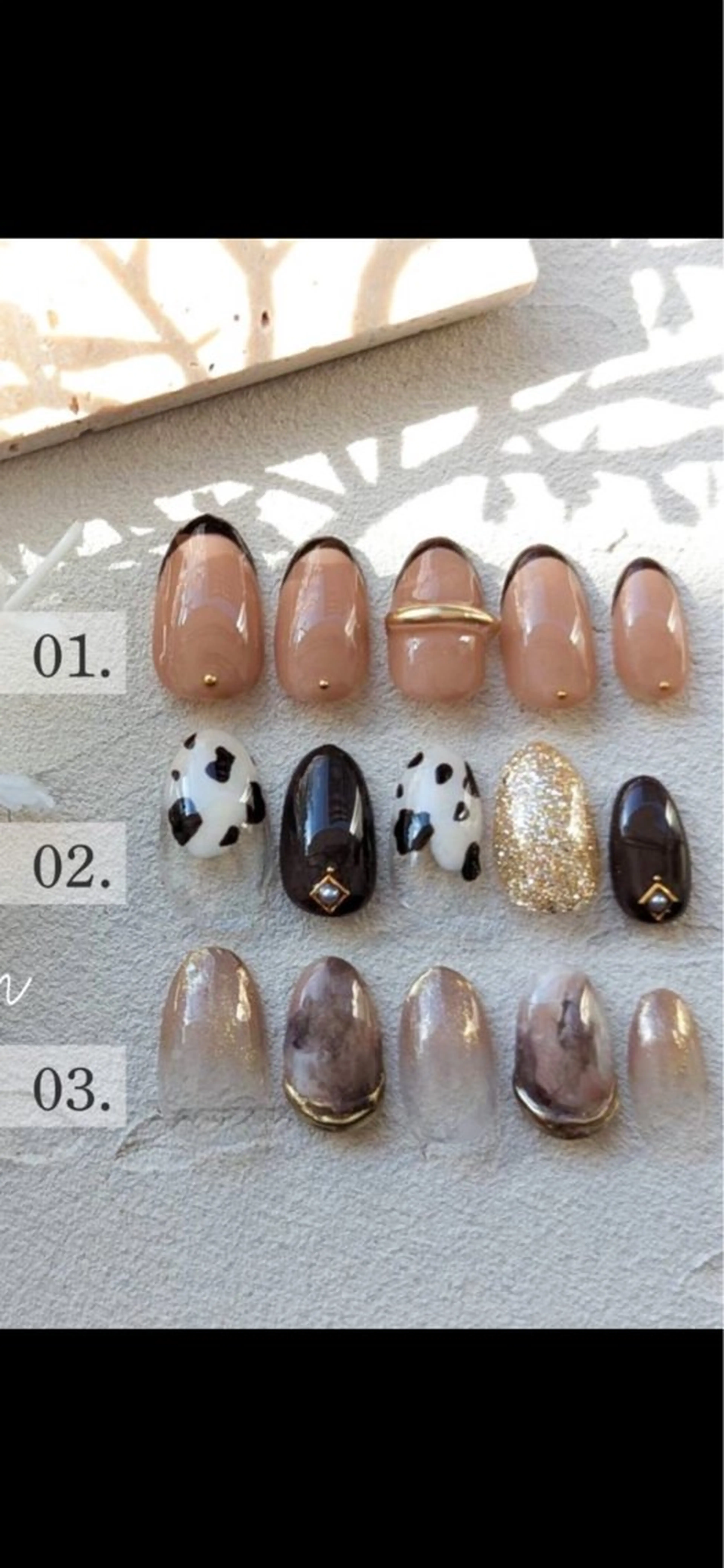 ネイル ハンドネイル ビアンカ金町店 中島　せり菜のネイルデザイン