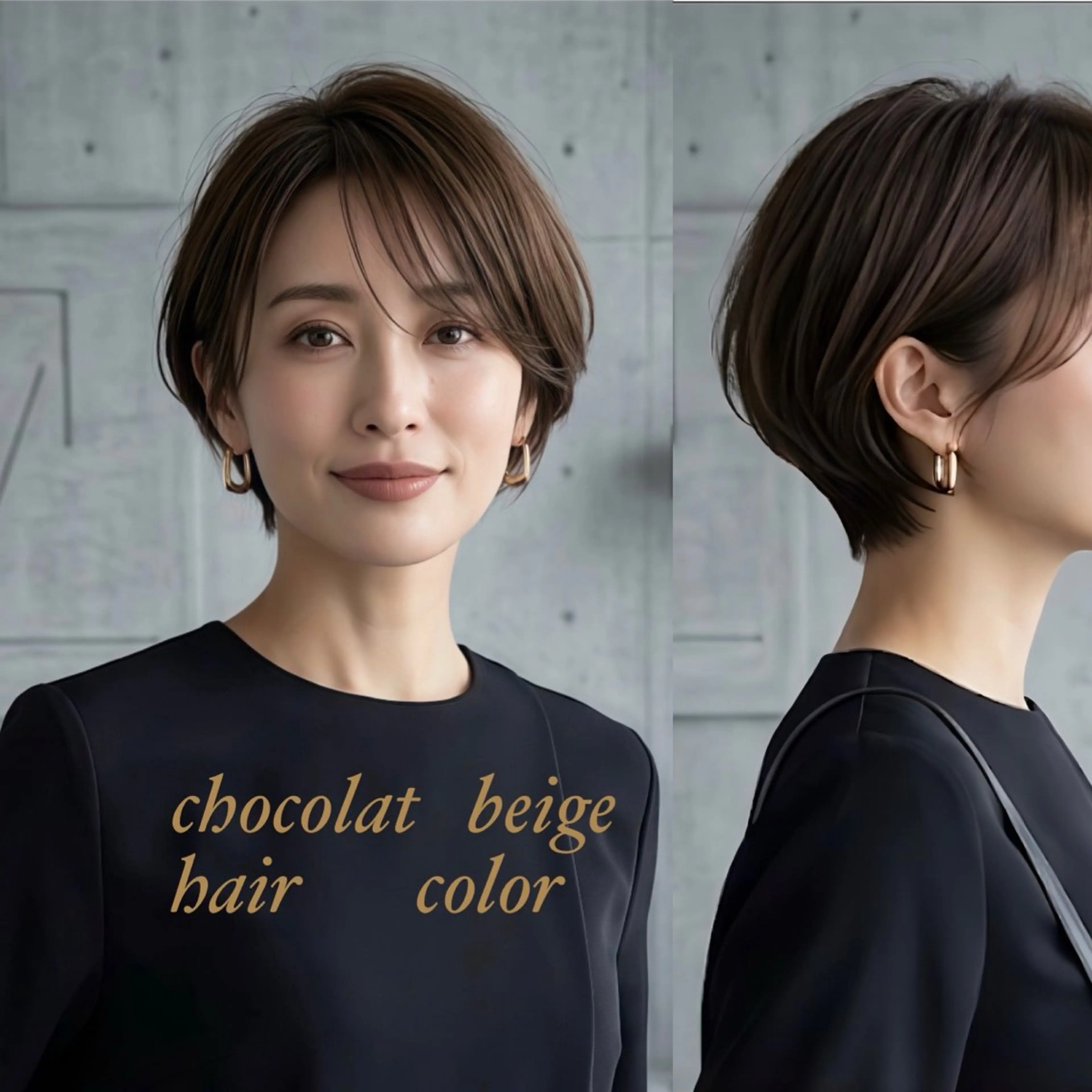 ショート カラー カット トリートメント M.SLASH 辻 孝志のヘアスタイル