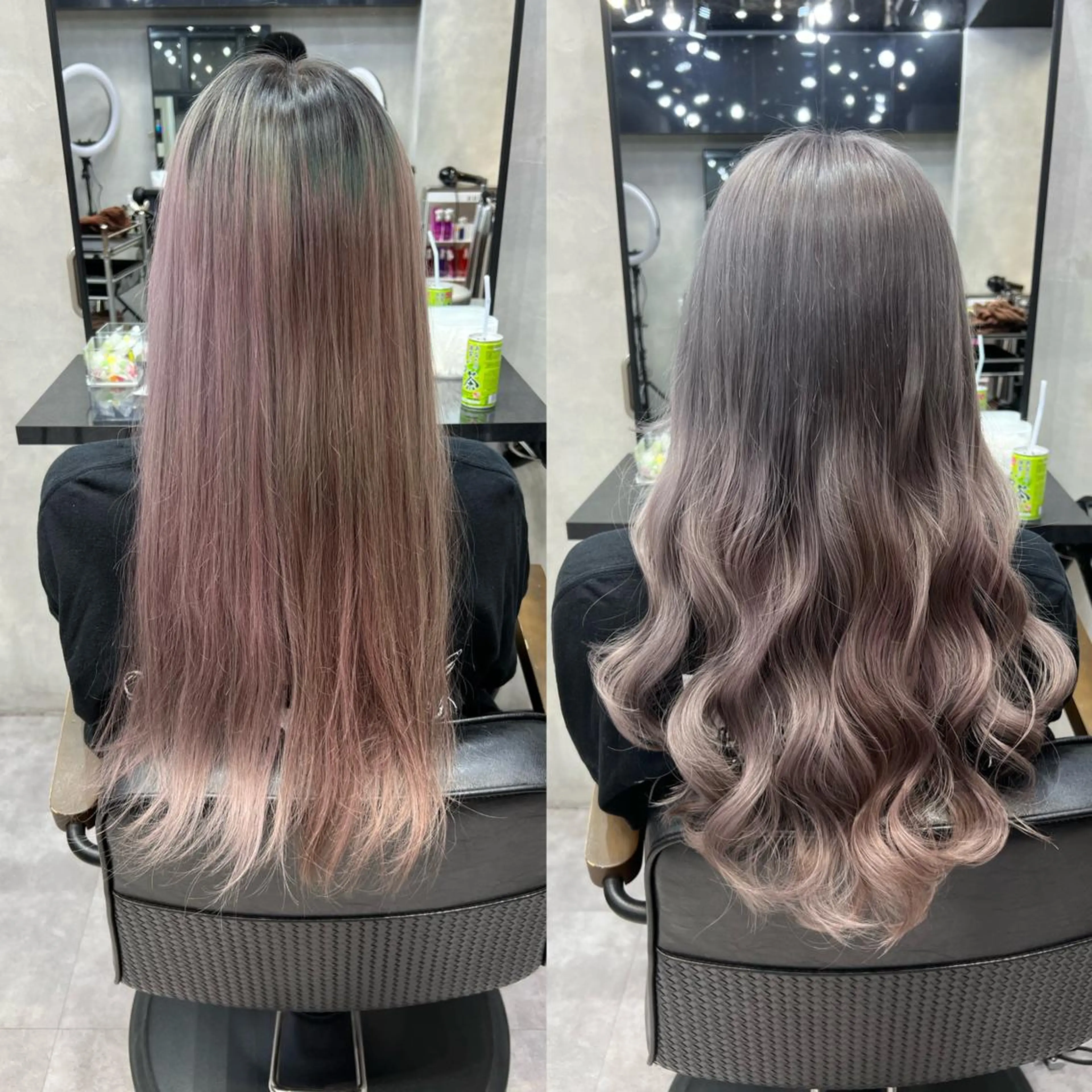 カラー ヘアアレンジ シールエクステ アディクシーカラー アッシュ バレイヤージュ ベージュカラー ヘアカラー トリートメント ar+ ❤︎ maiのヘアスタイル