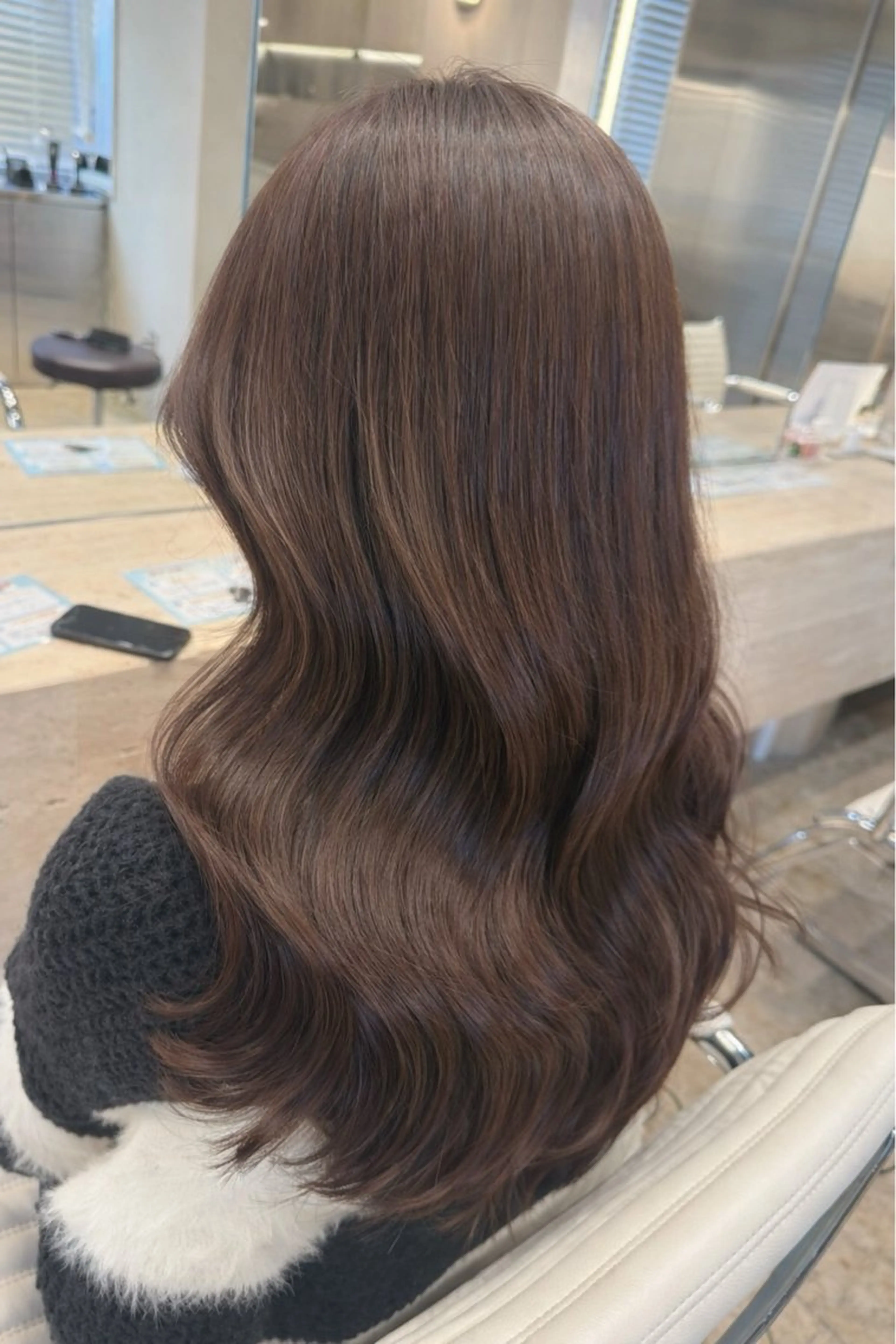 ロング カット ヘアカラー 河内 史稀のヘアスタイル