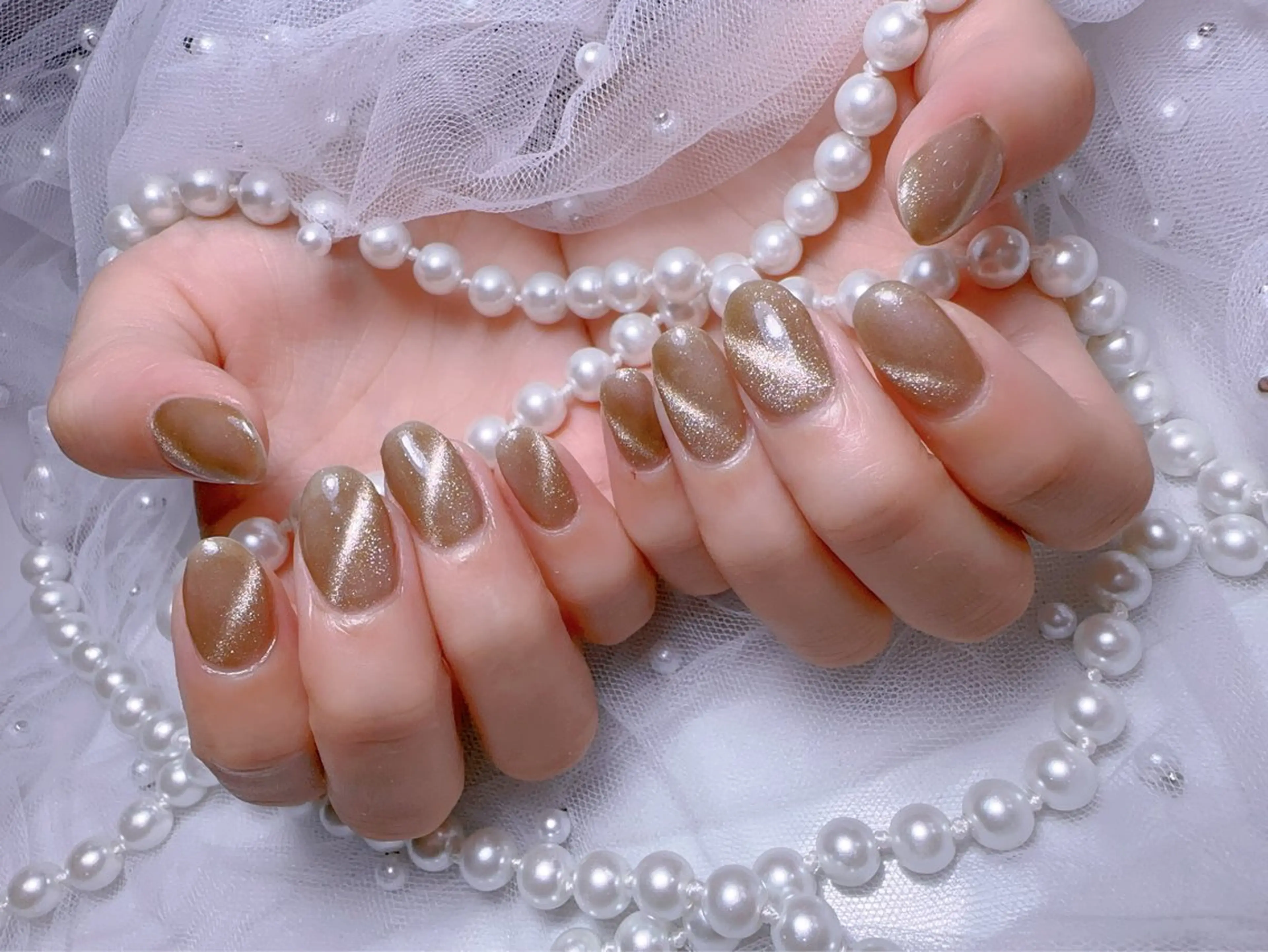 ネイル マグネットネイル ハンドネイル You&Me Miyuのネイルデザイン