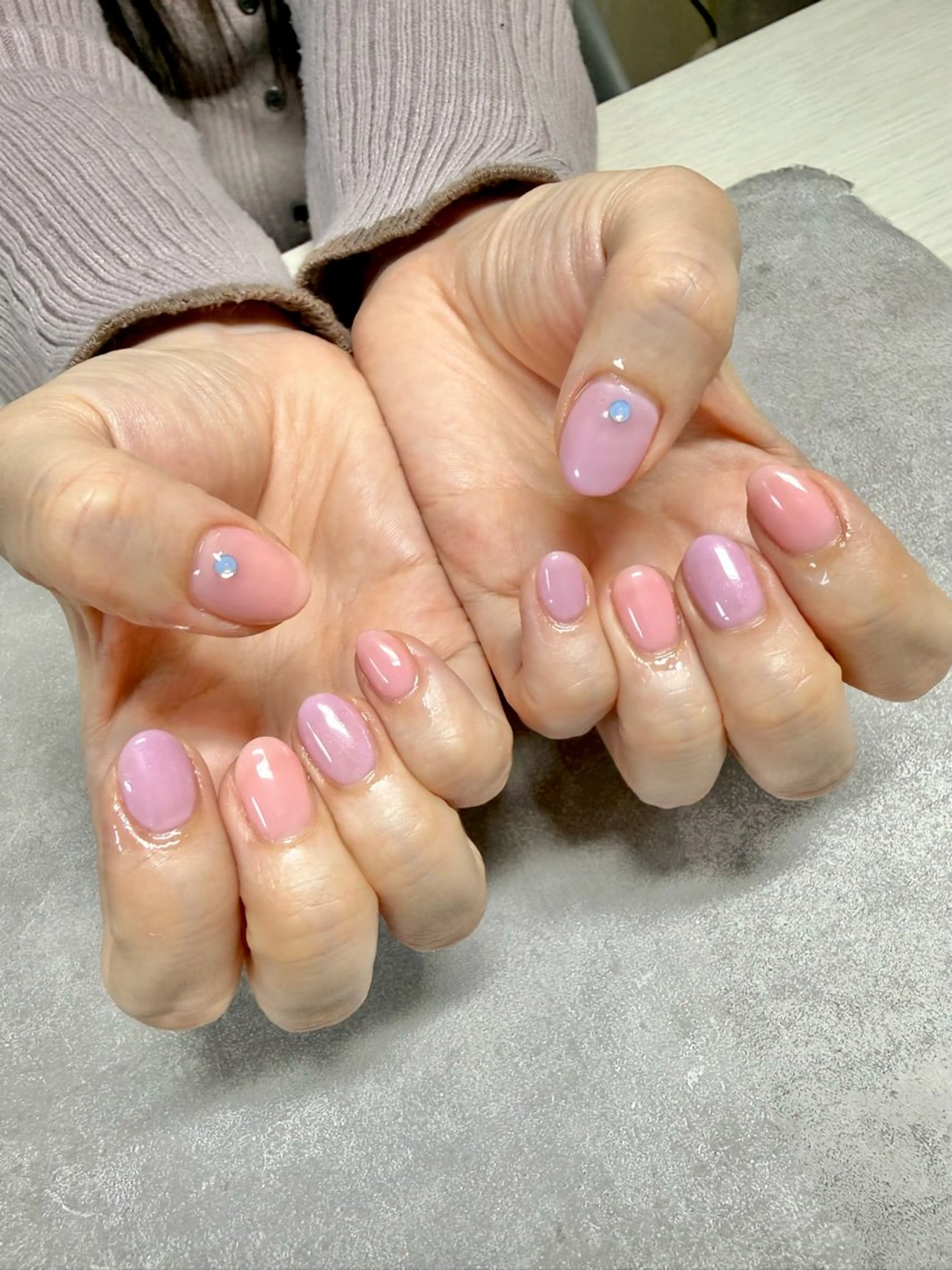 ネイル ハンドネイル Yu-a 🌻 ルカのネイルデザイン