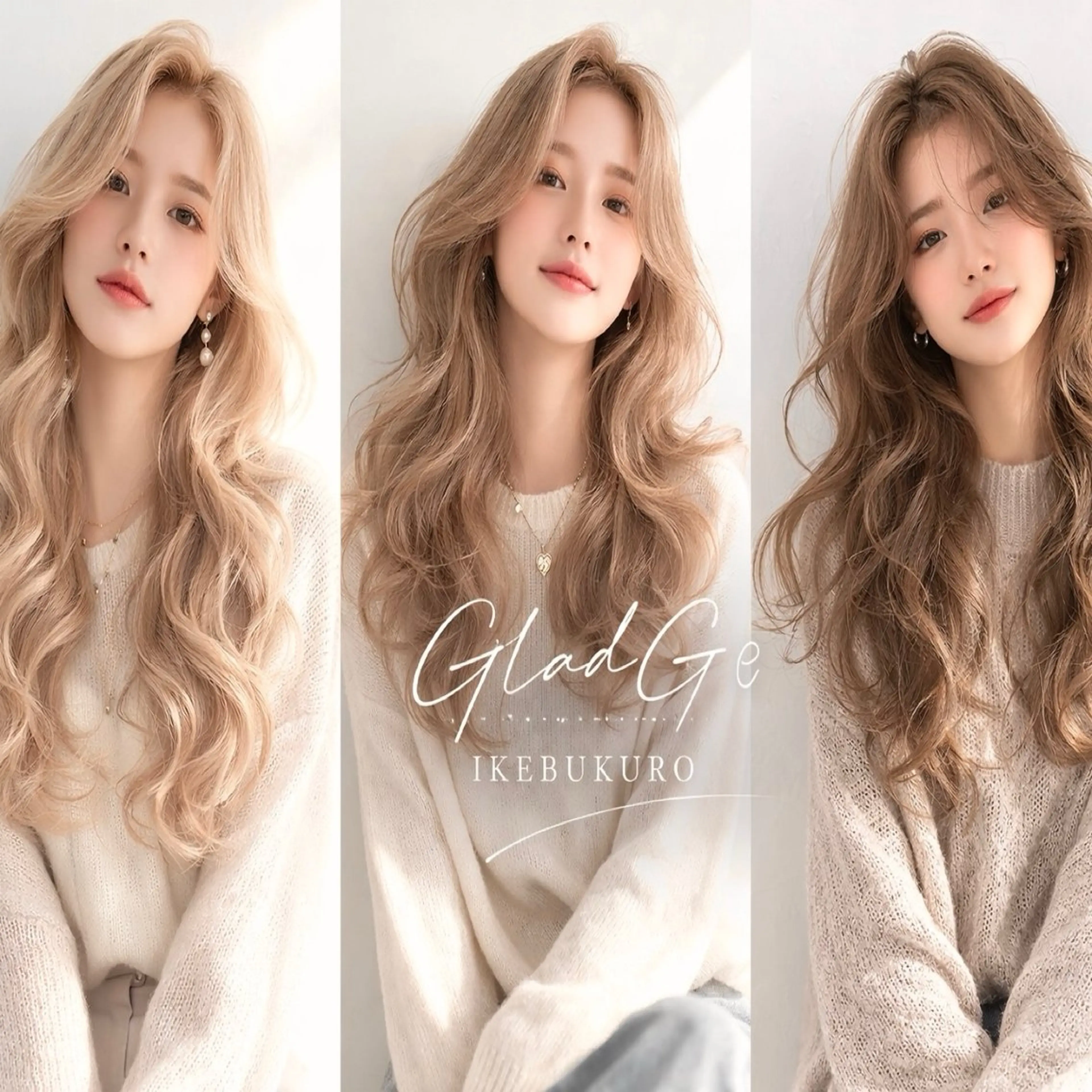 🩵ミニモ学割U24🩵ダメージ軽減ケアブリーチ＋高発色ダメージレスN.カラー＋2ステップトリートメント🤍の写真