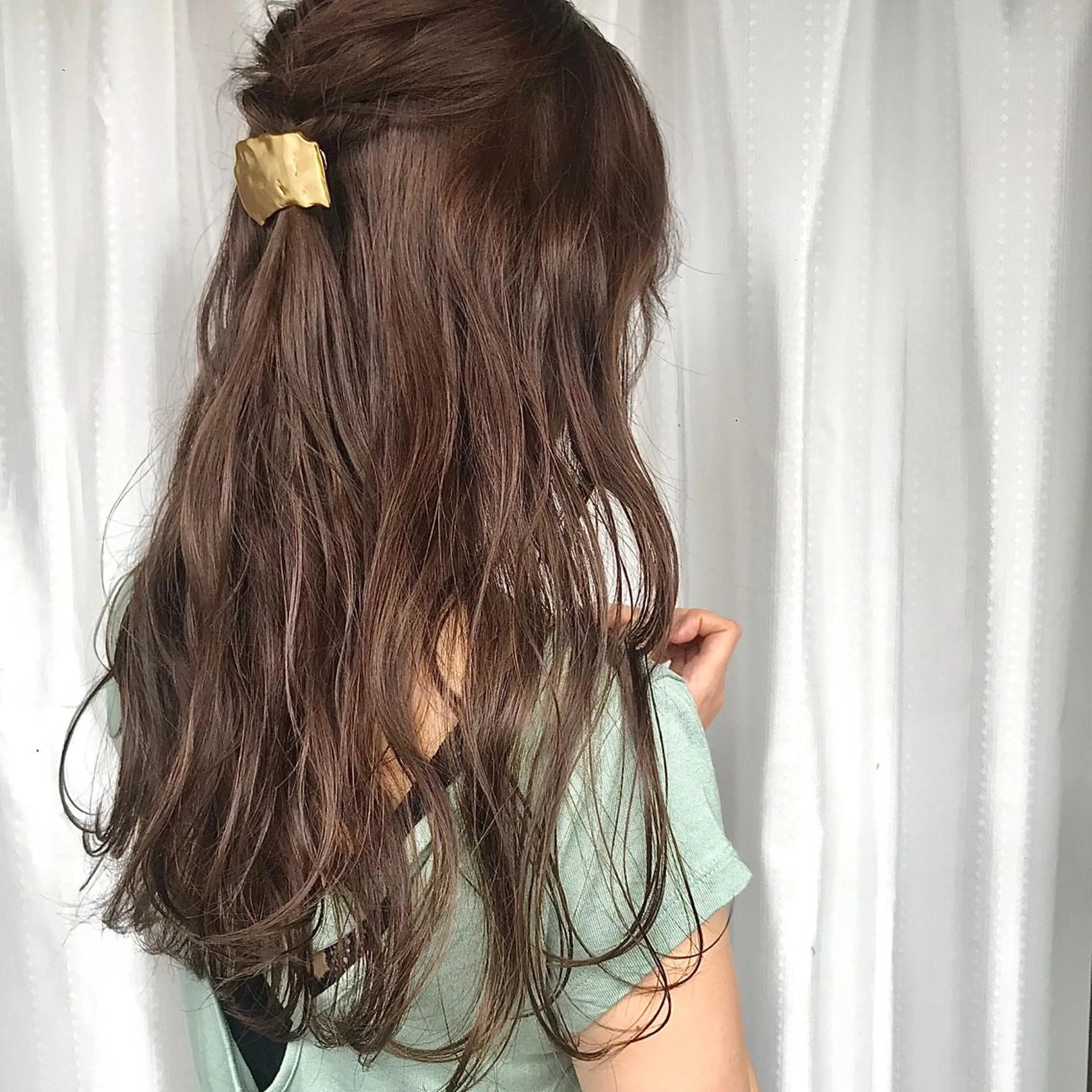 【 ✨平日4月限定✨ 】カット＋透明感ワンカラー(白髪染めok )＋TOKIOトリートメント🌿《藤崎 /髪質改善》の写真