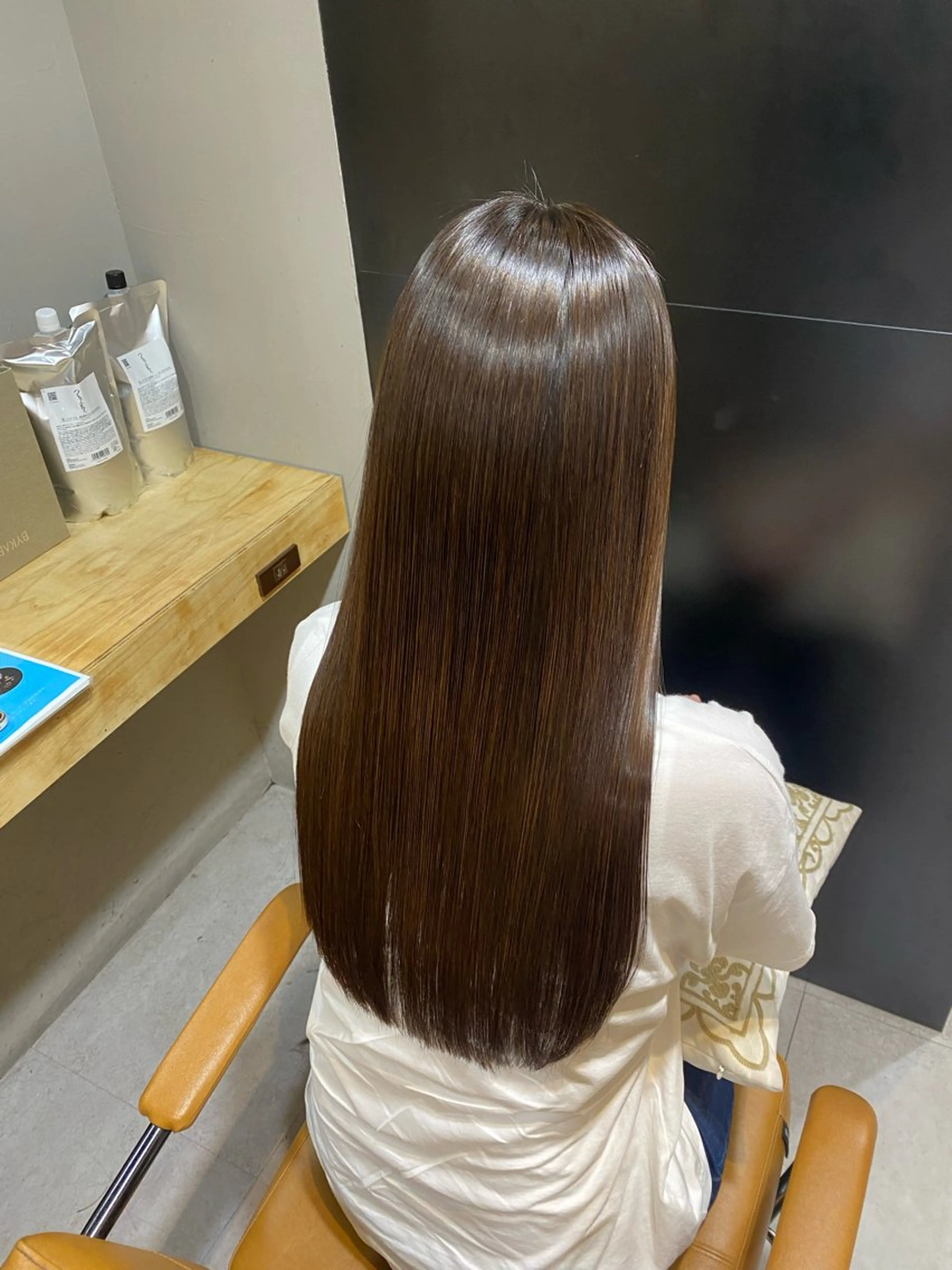 【ミニモ学割🌹】ブリーチなしダブルカラー +バイカルテトリートメント✨の写真