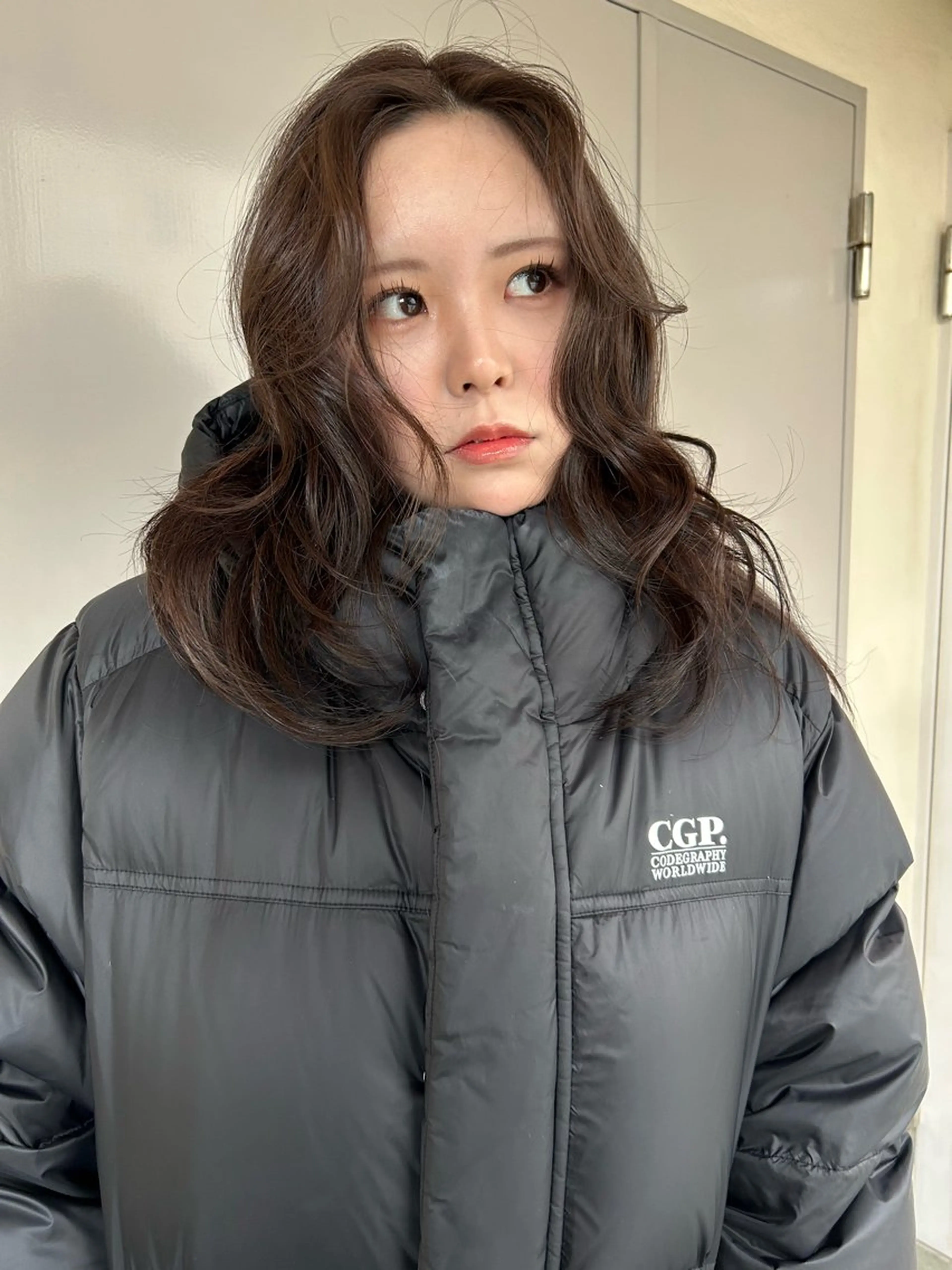 セミロング カラー ブラウンカラー カット ヘアカラー トリートメント ☕️結【suii.】 ボブ/ヘアセット☕️のヘアスタイル