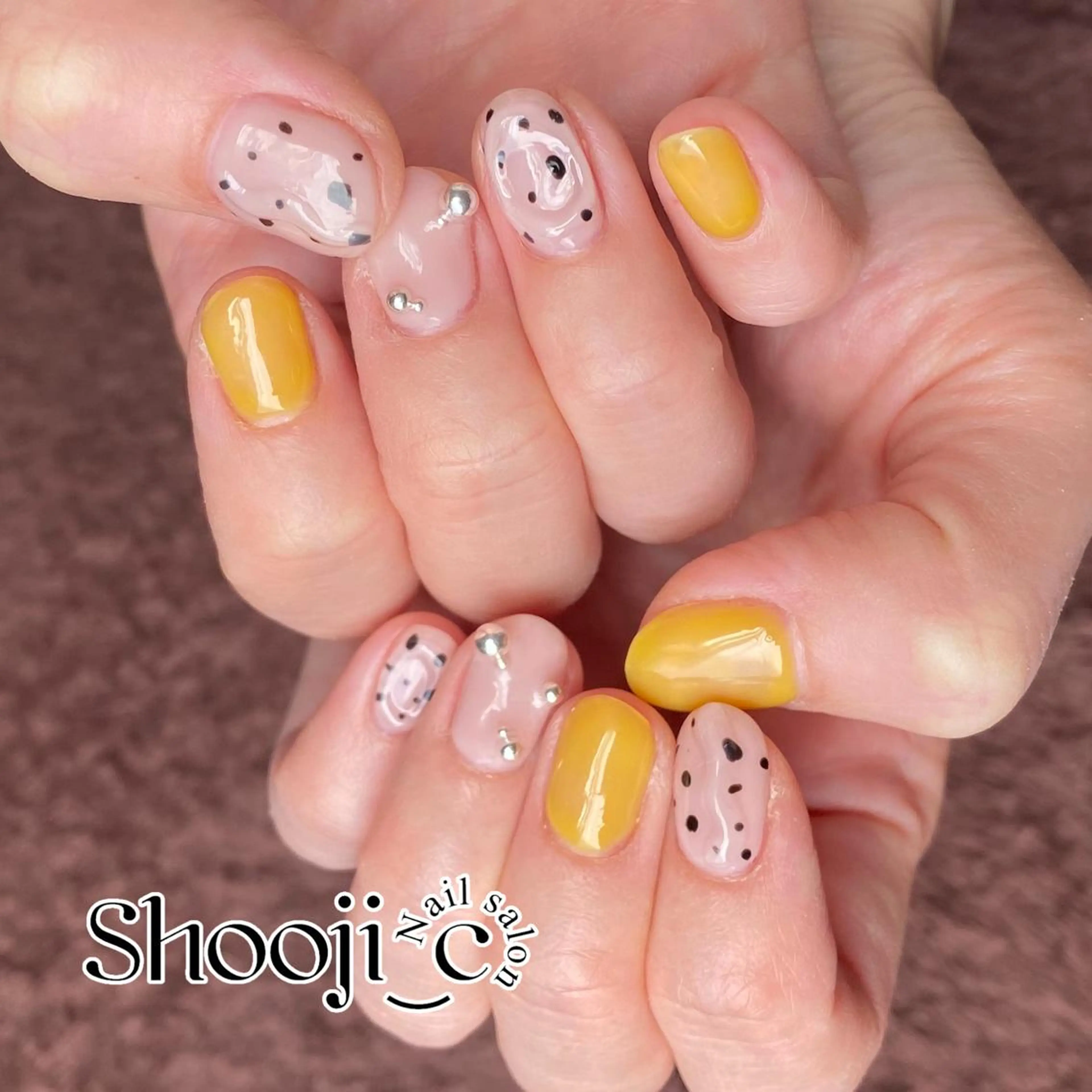 ネイル アートネイル クリアネイル ジェルネイル マグネットネイル ぷっくりネイル Shooji_c Nail salonのネイルデザイン