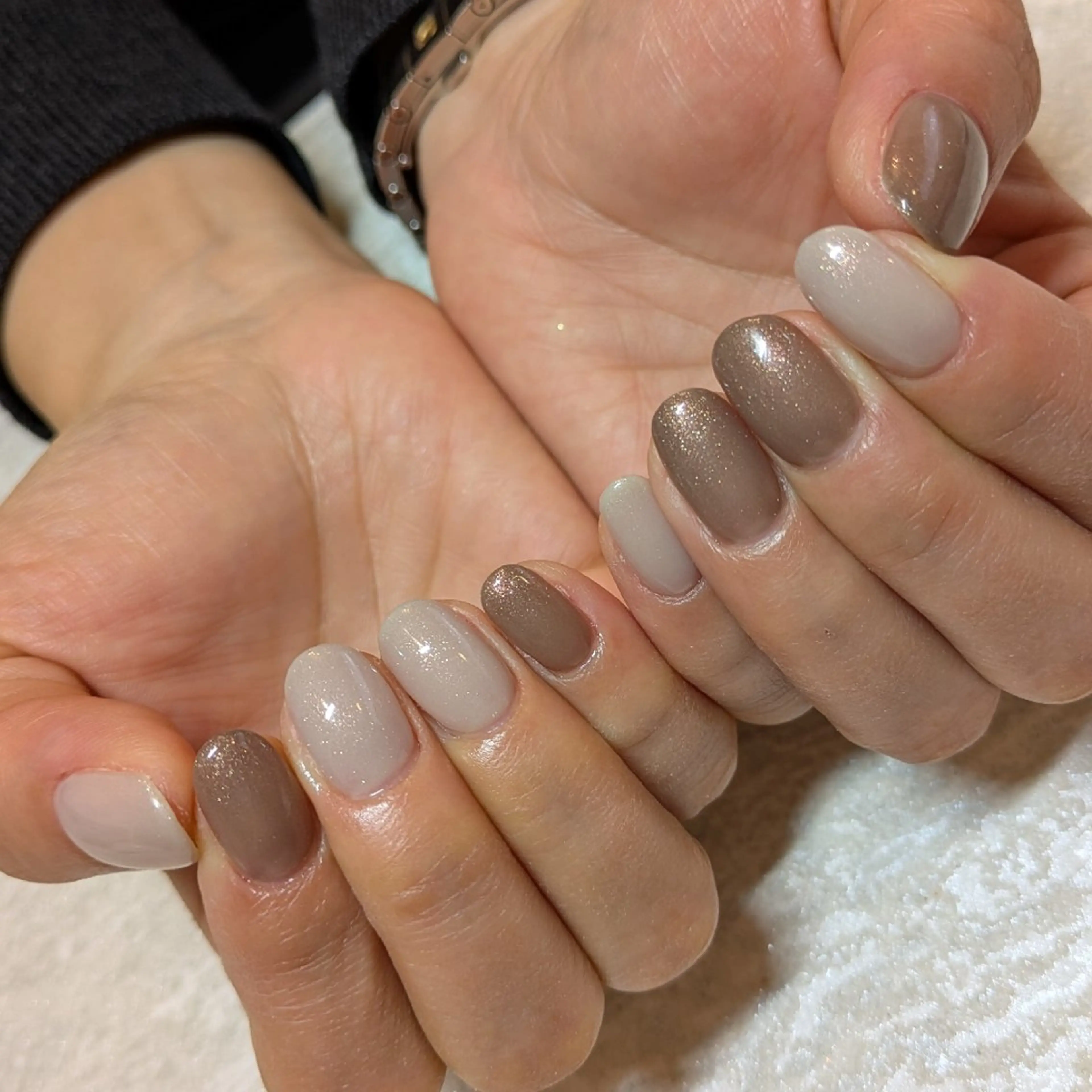 ネイル シンプルネイル ジェヌインネイル 河内のネイルデザイン