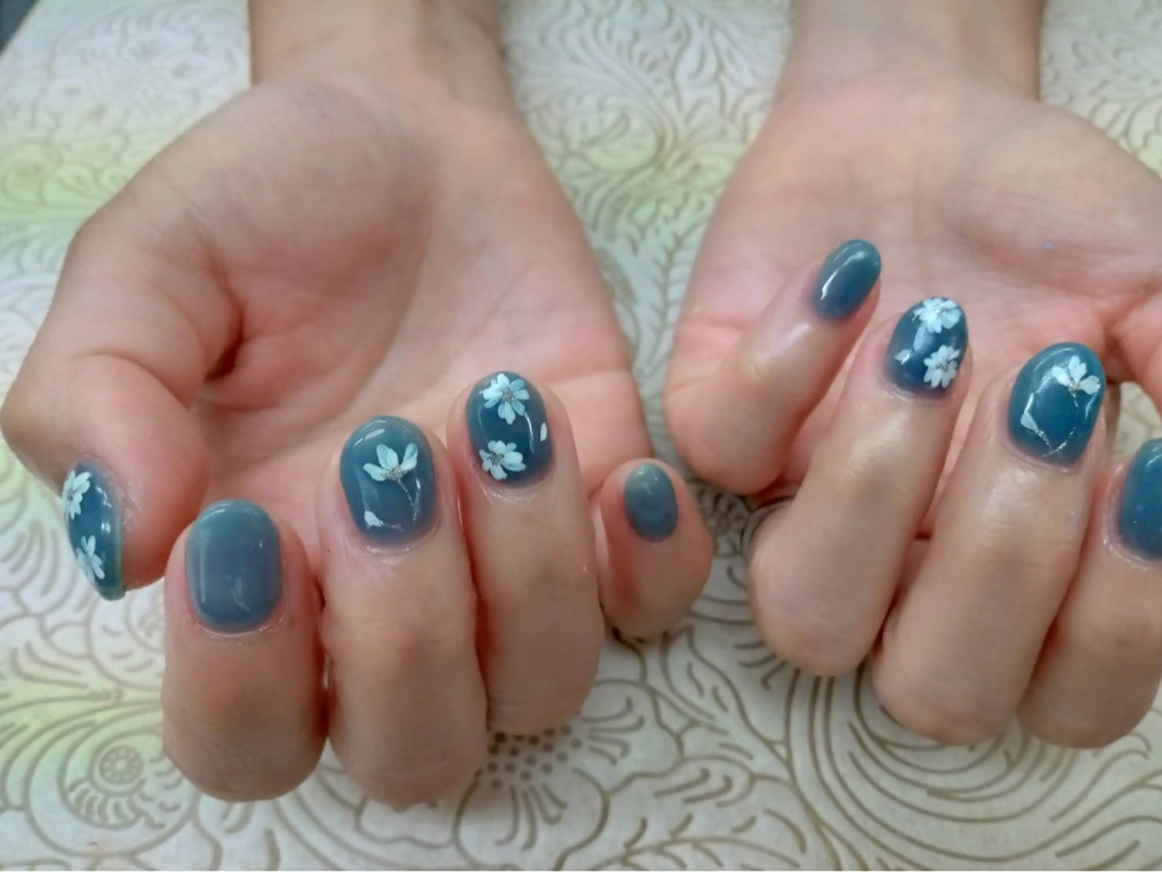 ネイル フラワーネイル precious nail  roomのネイルデザイン