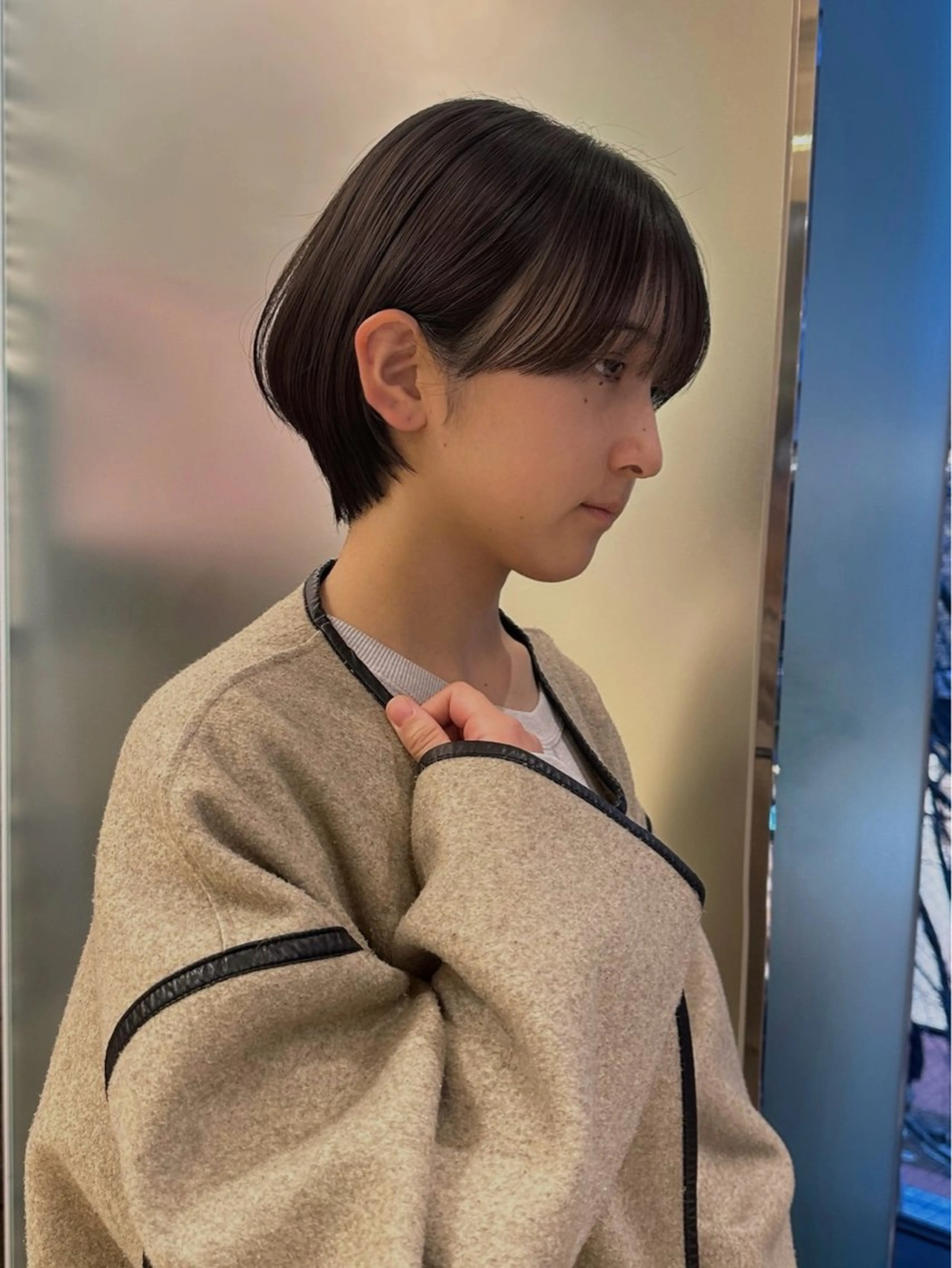 ショート 岸本 理希のヘアスタイル