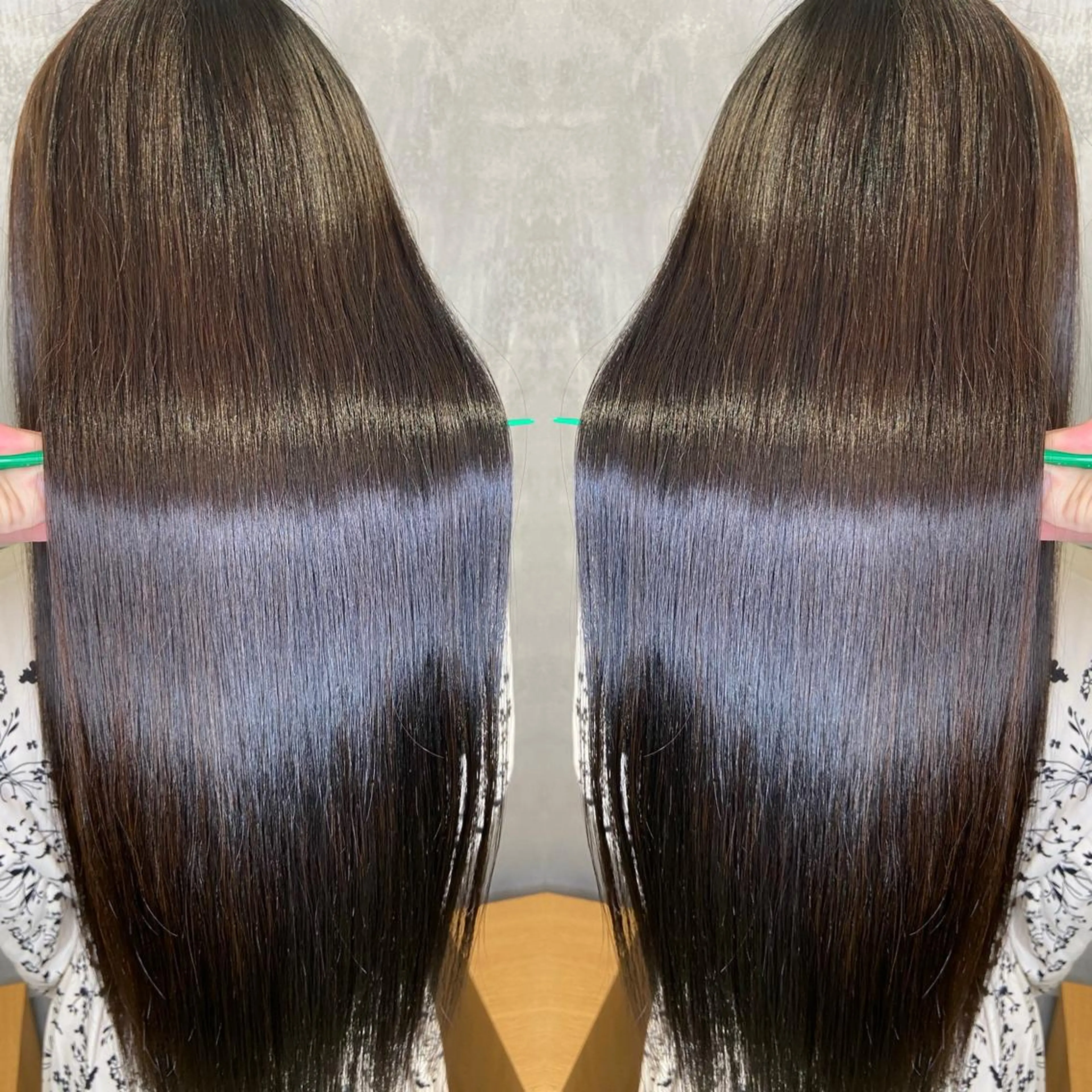 ロング 髪質改善 縮毛矯正 縮毛矯正 トリートメント ツバサ 髪質改善のヘアスタイル