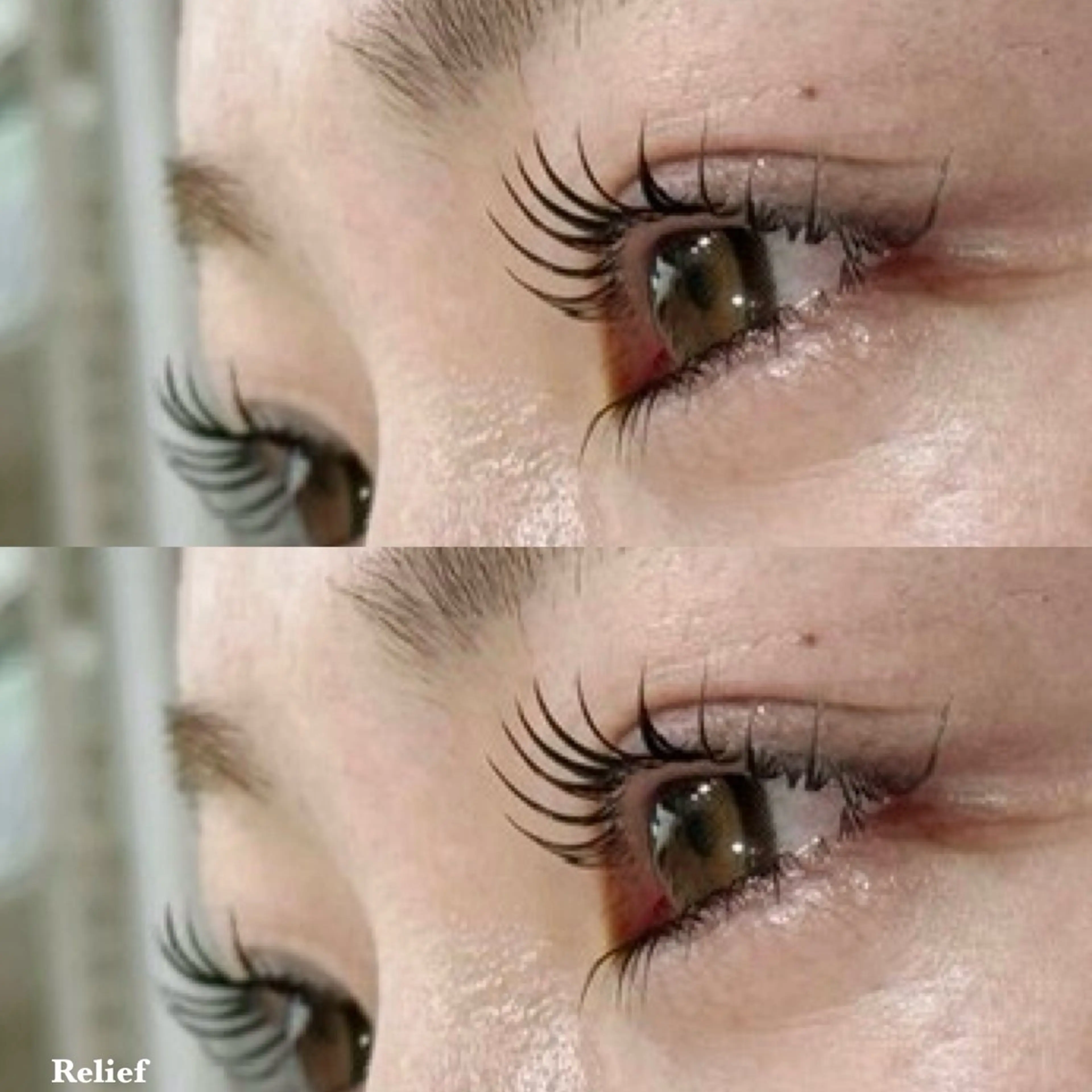 マツエク・マツパ 下まつげエクステ 一重×まつ毛パーマ Relief 🕊️のマツエク・マツパデザイン