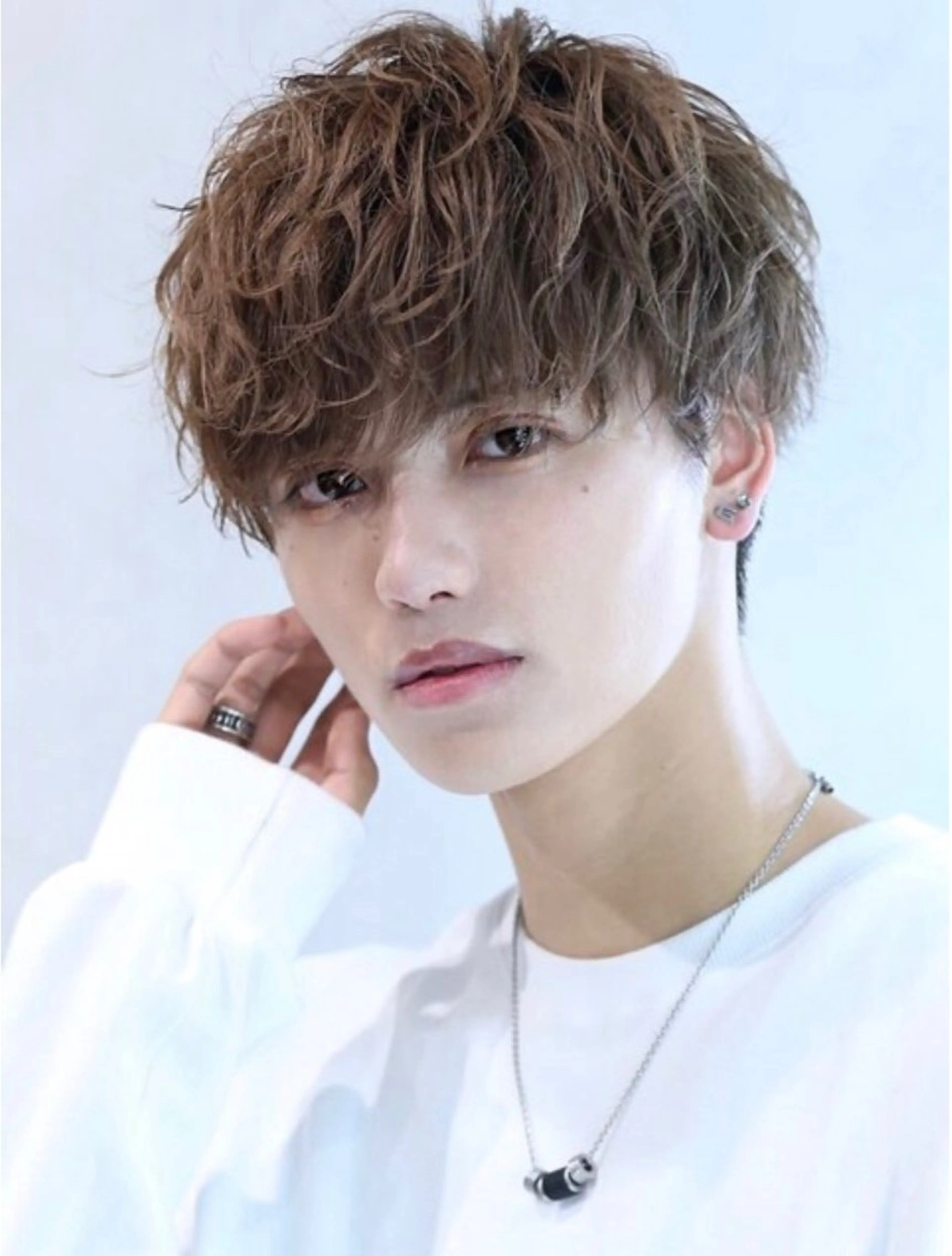 ショート パーマ、縮毛矯正特化 松本真那斗のヘアスタイル