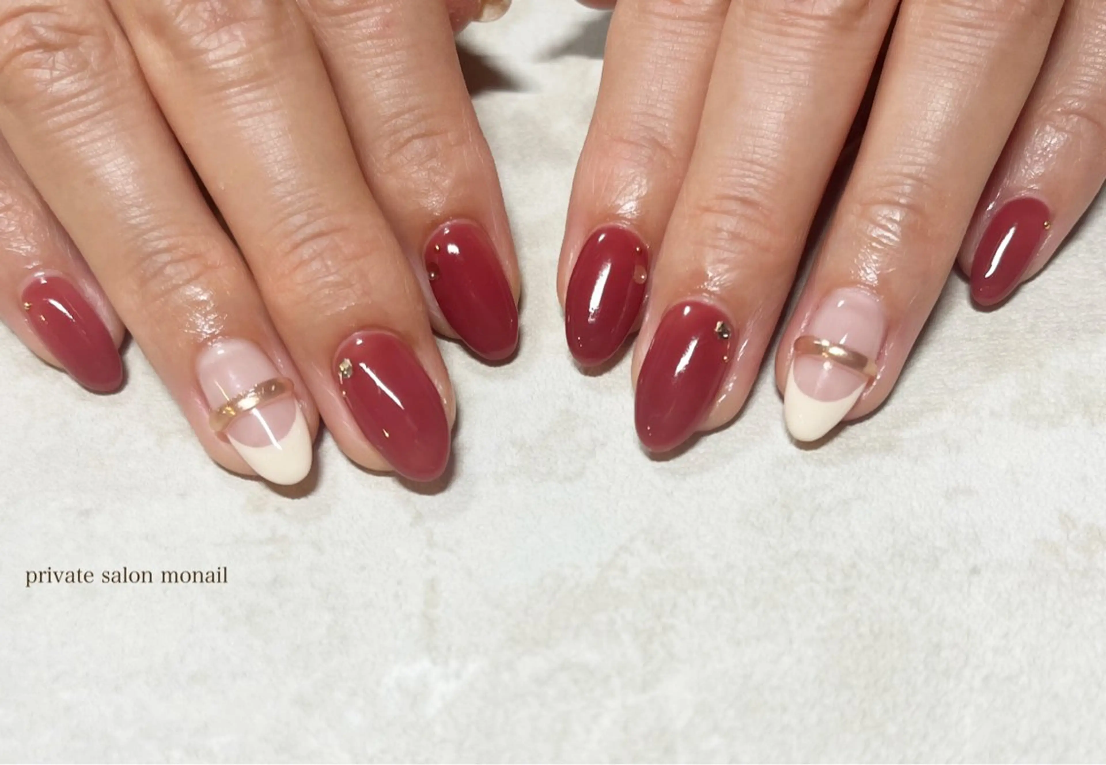 ネイル ハンドネイル nail salon monailのネイルデザイン