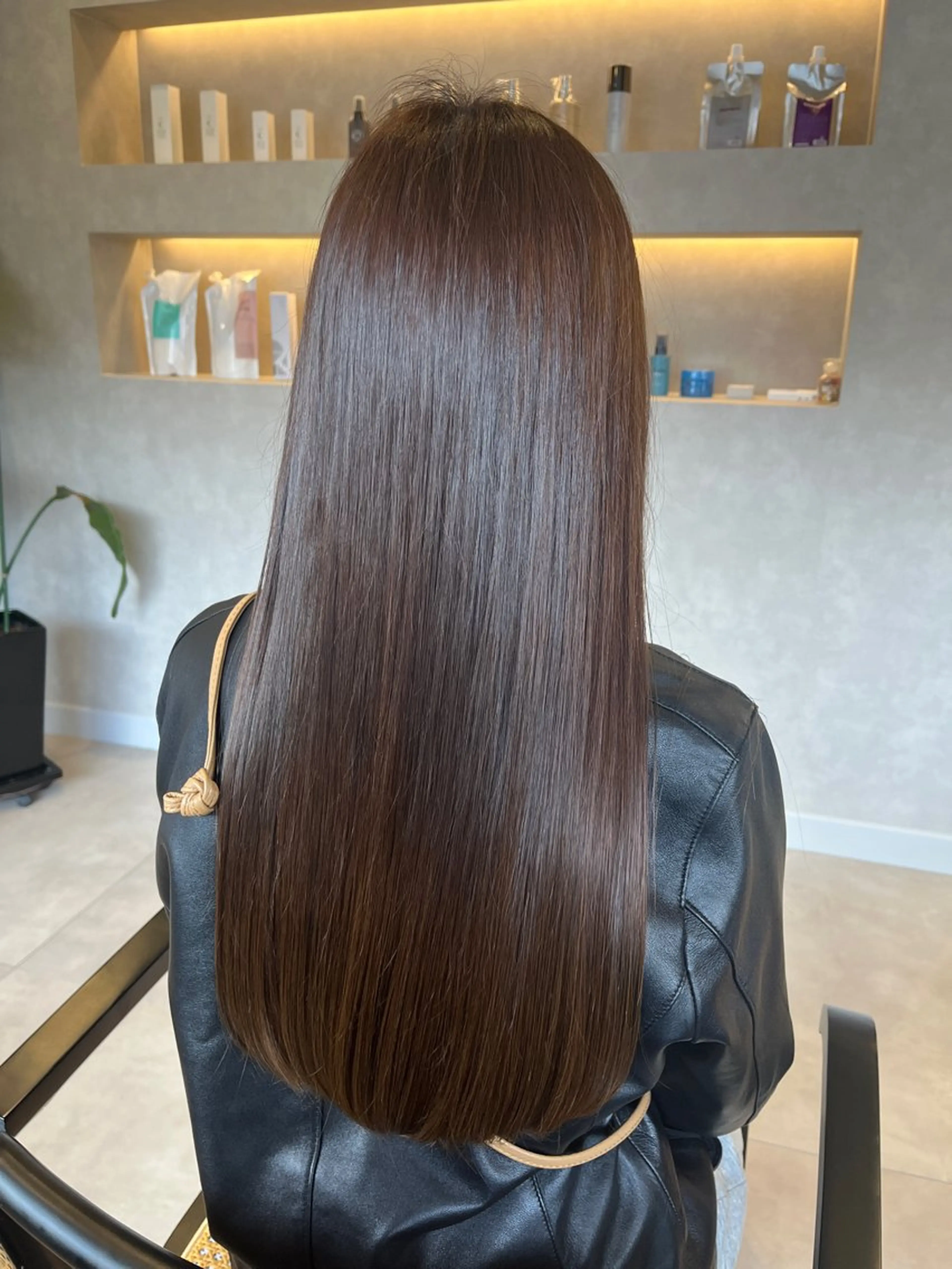 カラー 透明感カラー グレージュ オレンジ ヘアカラー トリートメント ヘッドスパ ✨NEW OPEN／ 透明感カラー／はるかのヘアスタイル