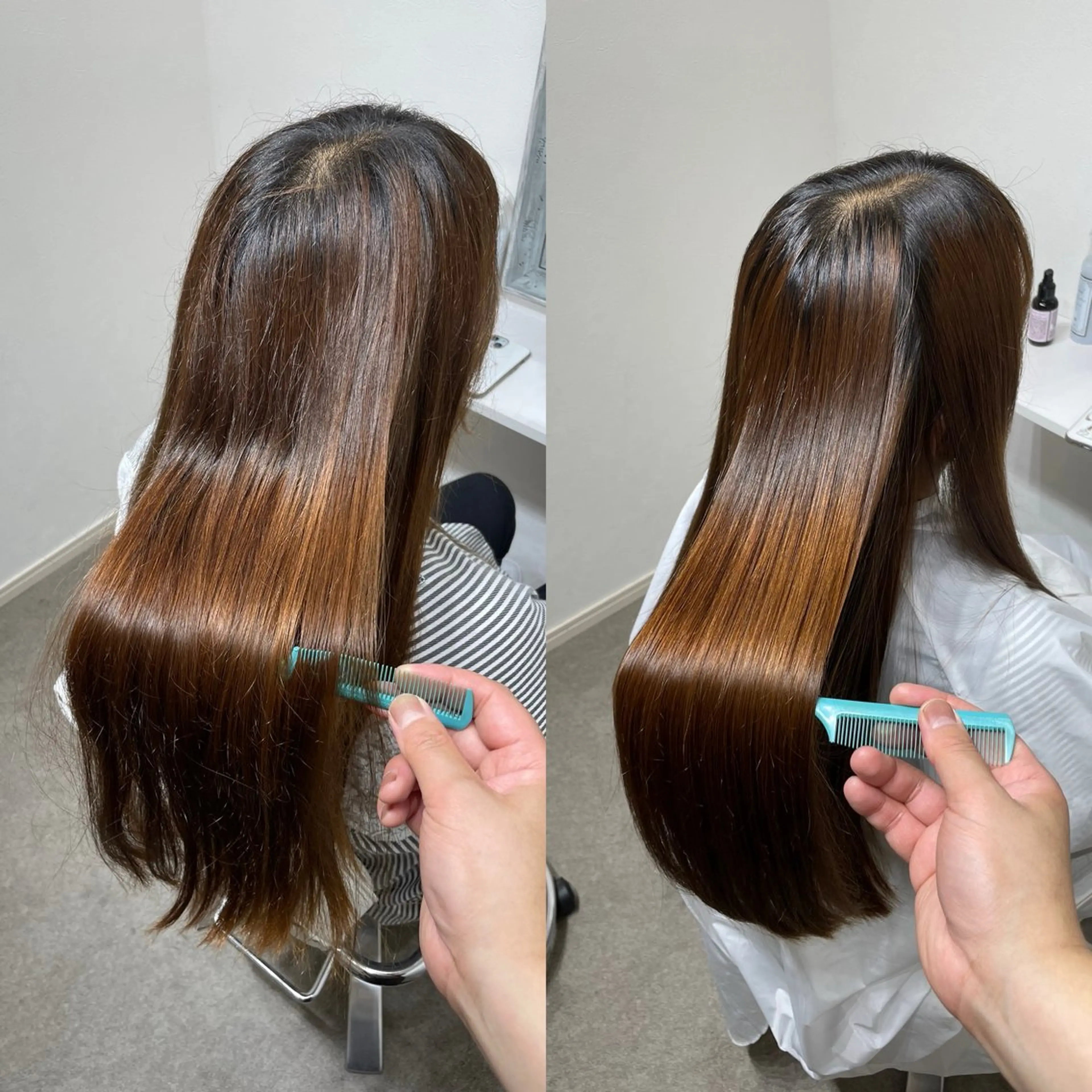 ロング 髪質改善 縮毛矯正 トリートメント 町田で叶う本物の 髪質改善 鍋谷勇のヘアスタイル