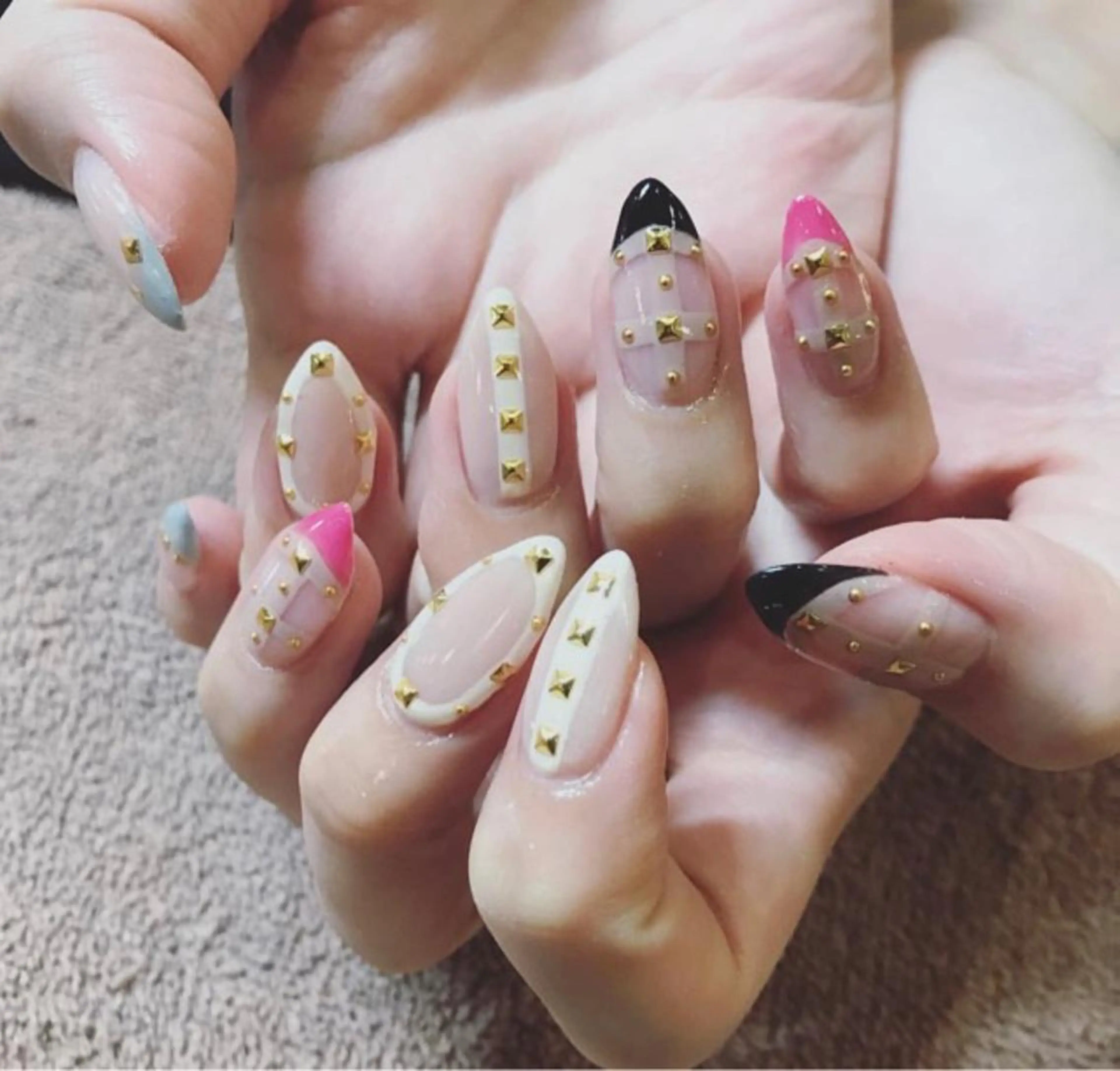 ネイル ○△□ 守口市のネイルデザイン