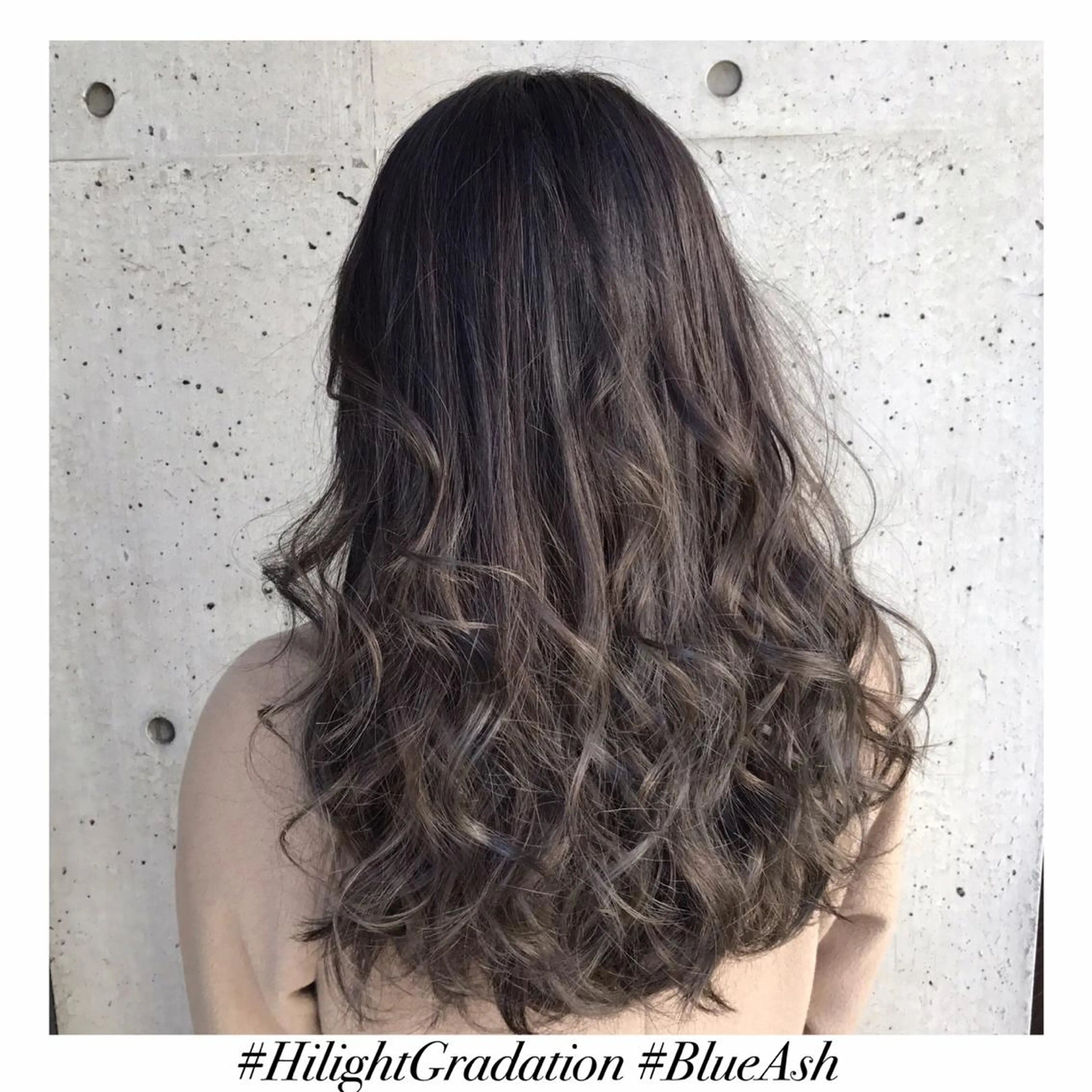 カラー アッシュ ブルーカラー ブルーアッシュ グラデーションカラー ハイライトカラー K-POP好き美容師 🇰🇷Kai.Yのヘアスタイル