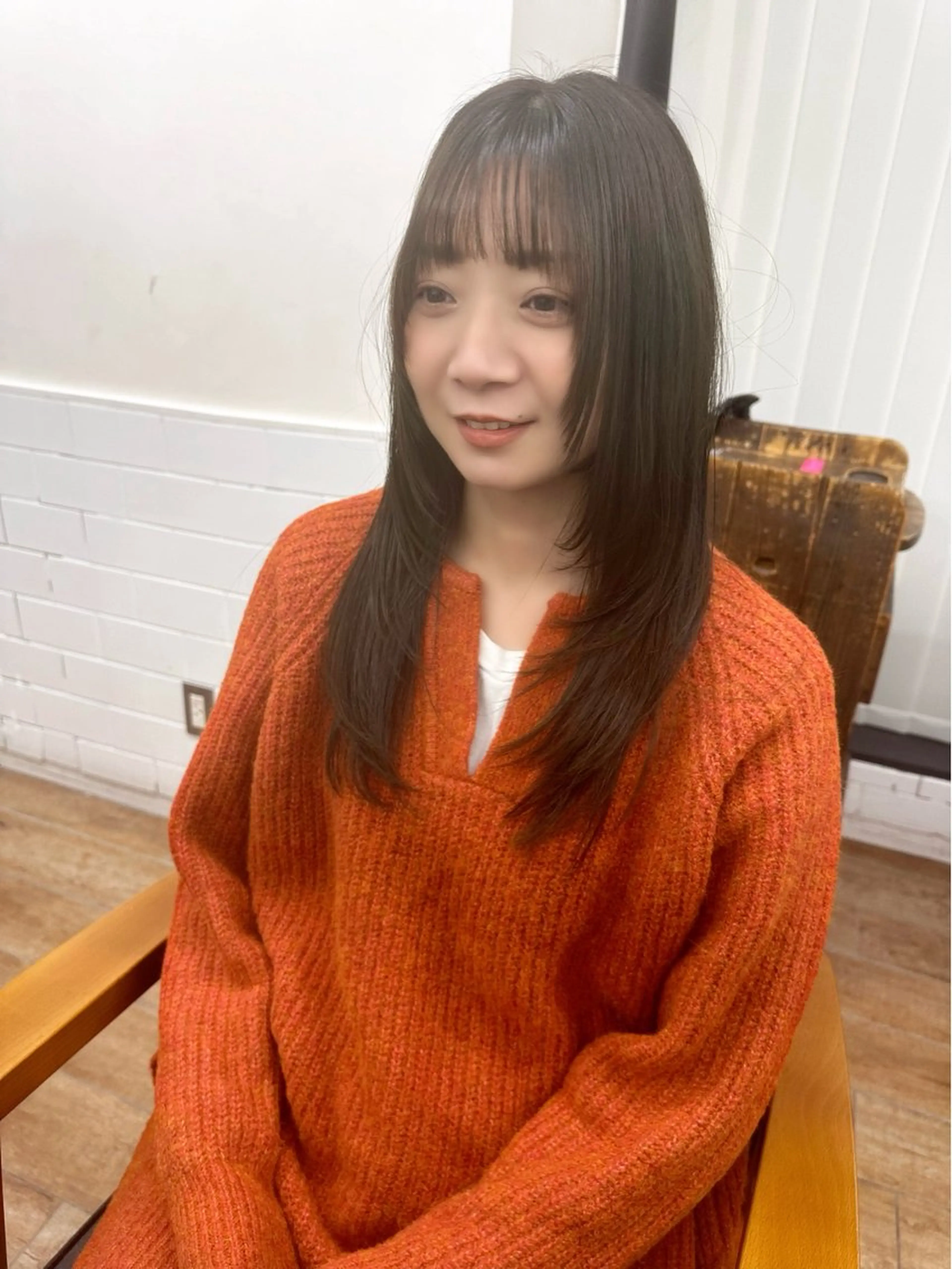 ロング カラー パーマ ヘアアレンジ メンズ キッズ 骨格レイヤーカット 🌿美髪縮毛矯正のヘアスタイル