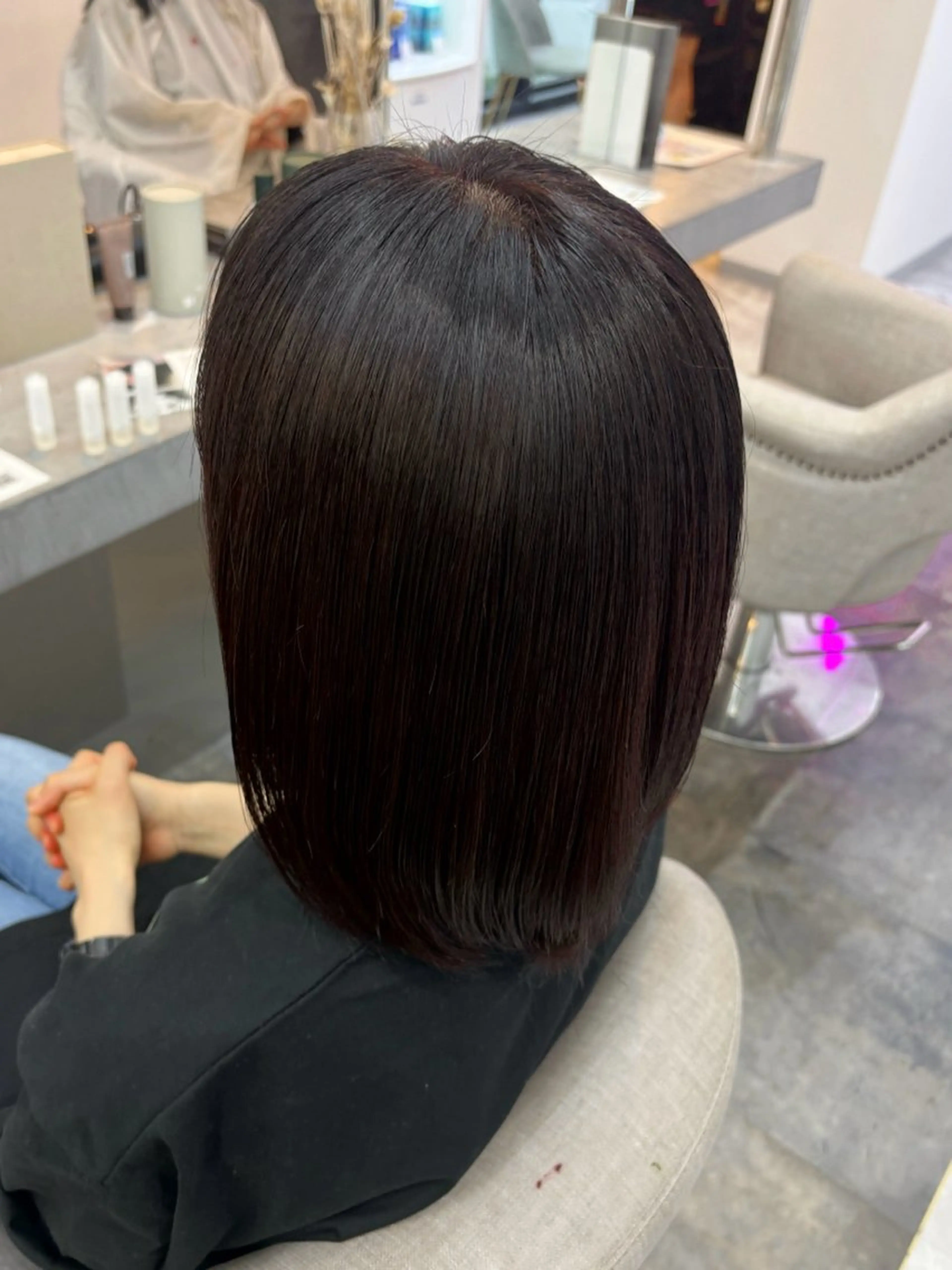 ミディアム カラー 🫧Maho【浦和】 艶カラー/ヘアメ🫧のヘアスタイル