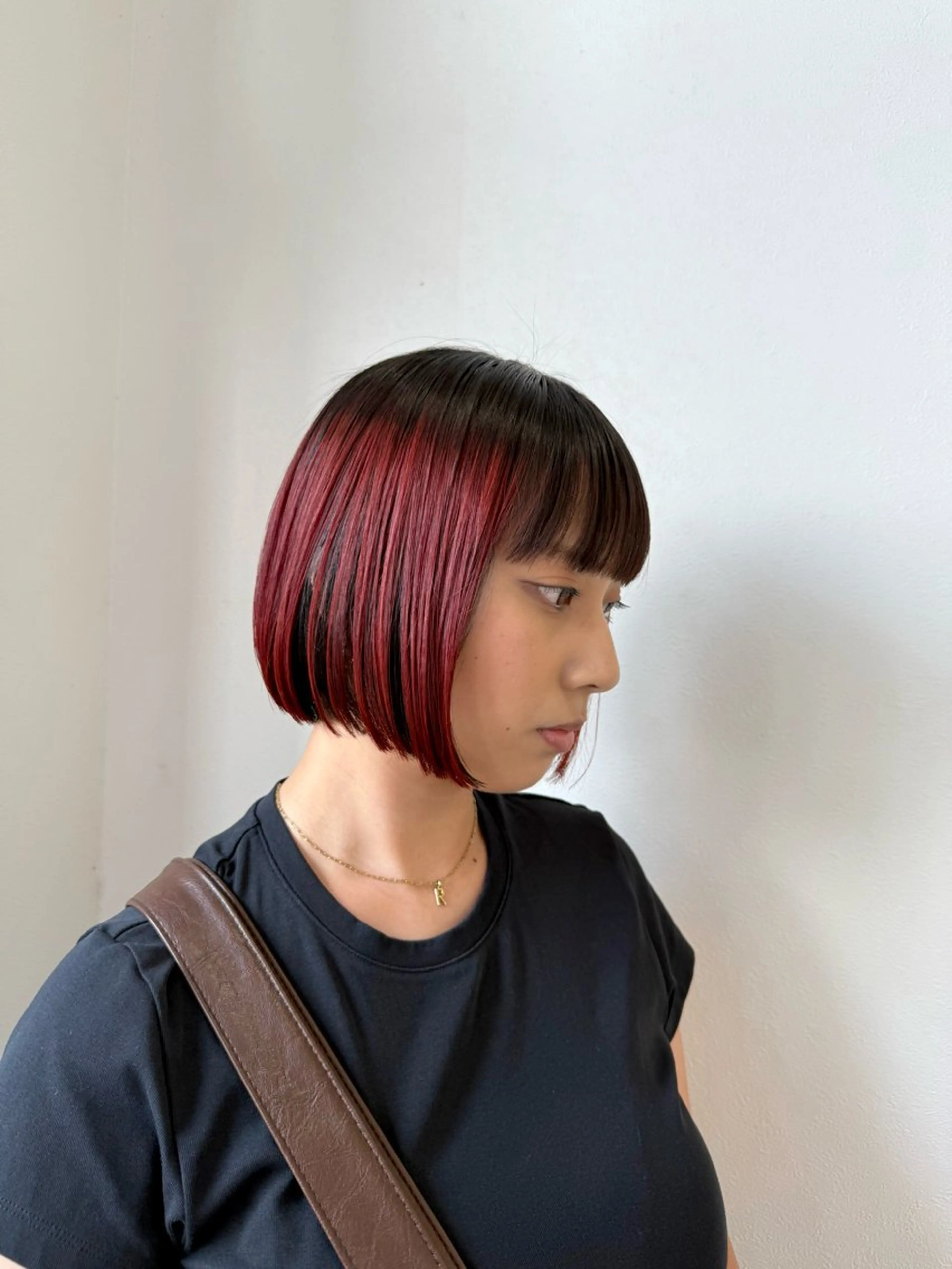 カラー グラデーションカラー 齊藤 美有のヘアスタイル