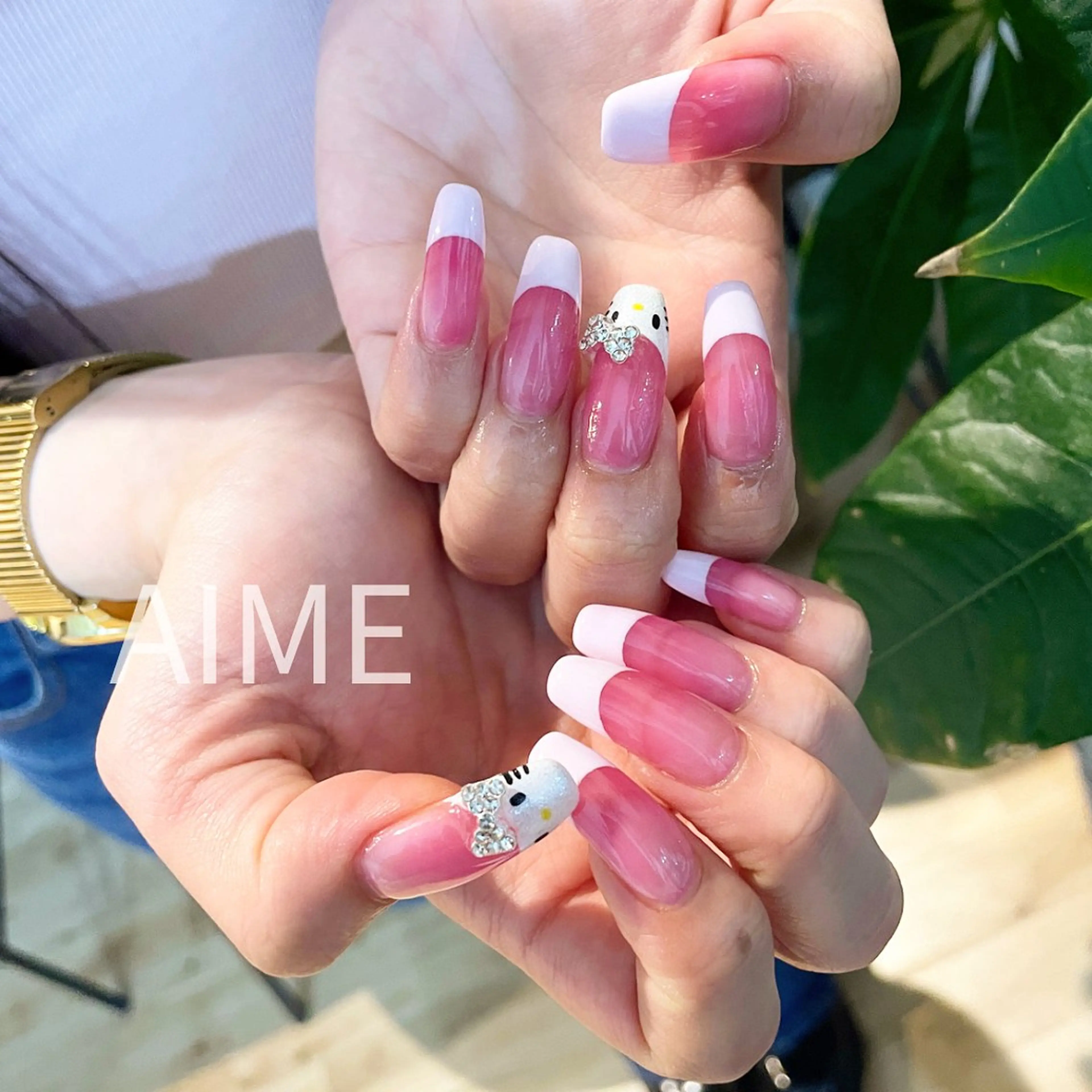 ネイル アートネイル ハンドネイル AIME （momo）のネイルデザイン