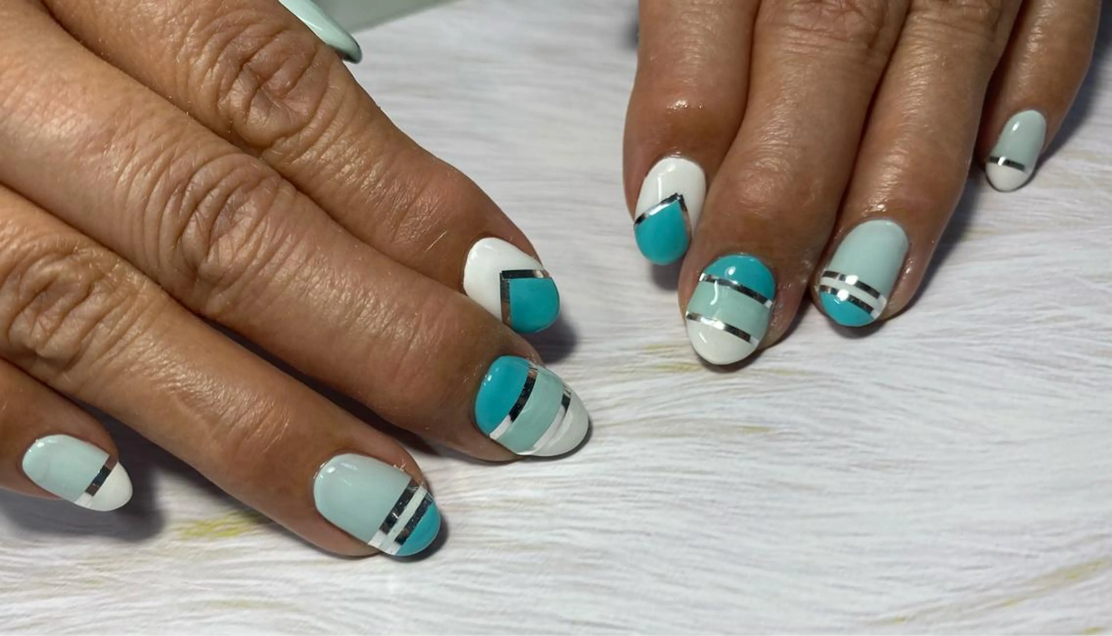 ネイル ハンドネイル Mana‪ ‪·͜· ❤︎‬のネイルデザイン