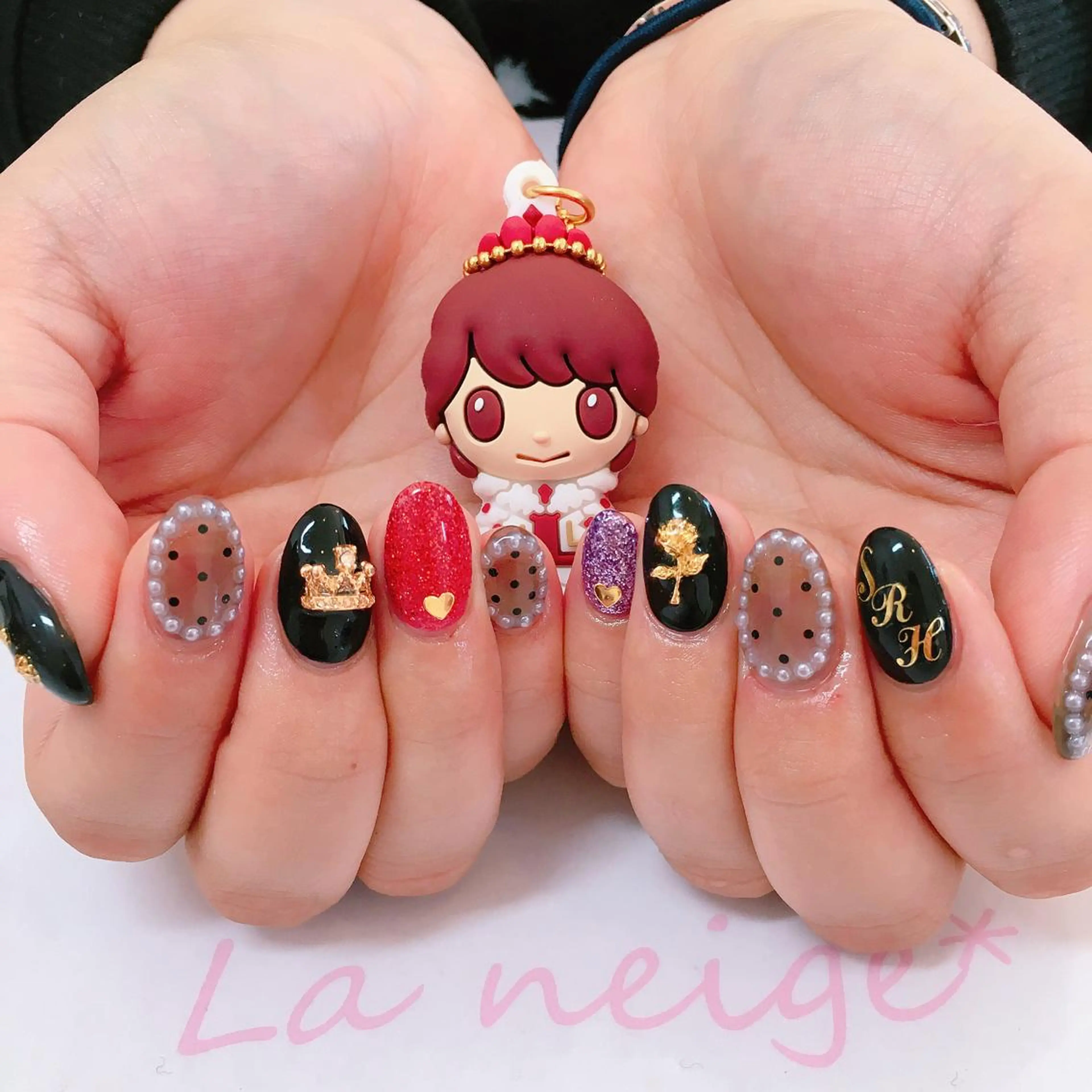 ネイル La neige* yuki 🐩🌙のネイルデザイン