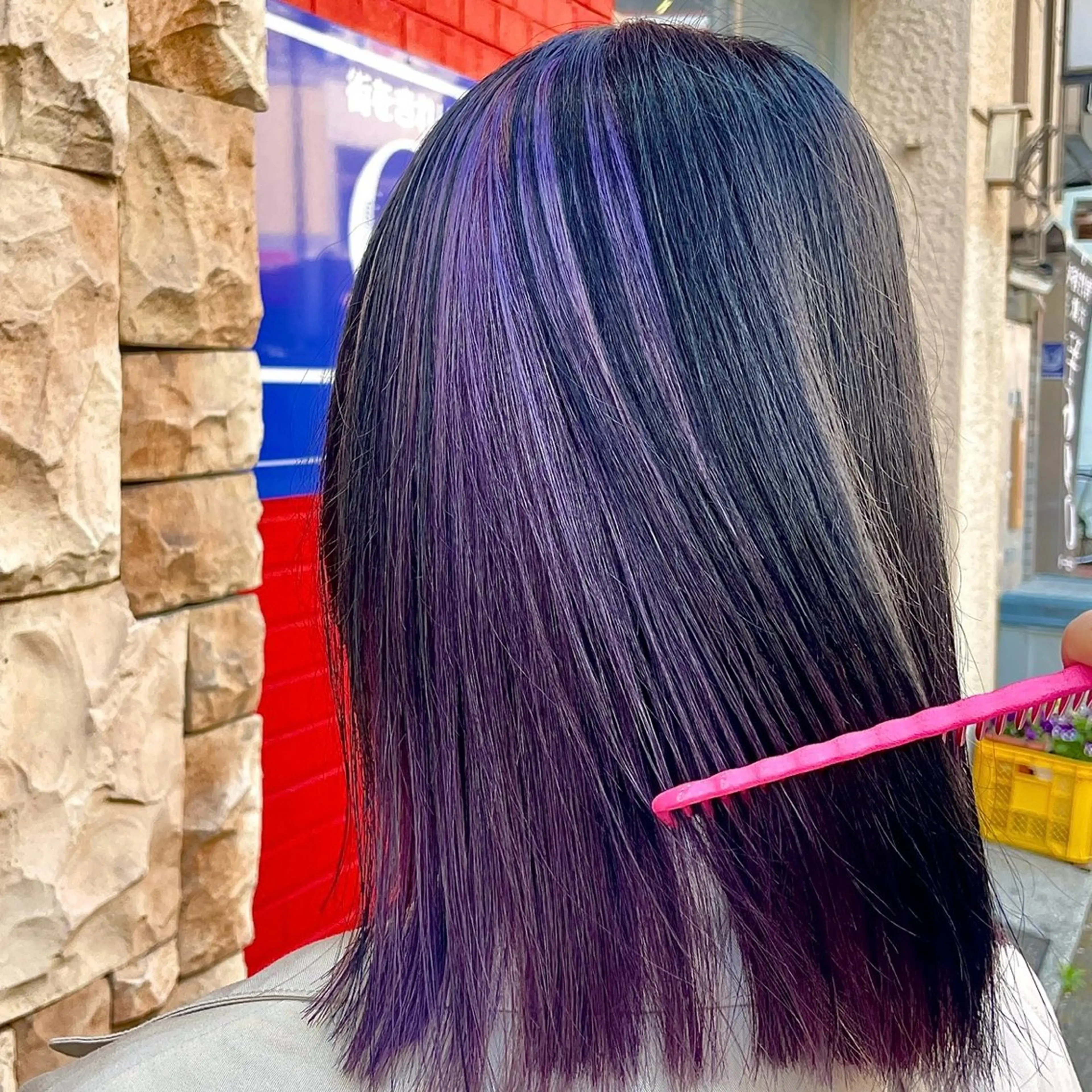 ミディアム カラー ブリーチ/ヘアセット 【𝙍𝙞𝙣𝙤】のヘアスタイル