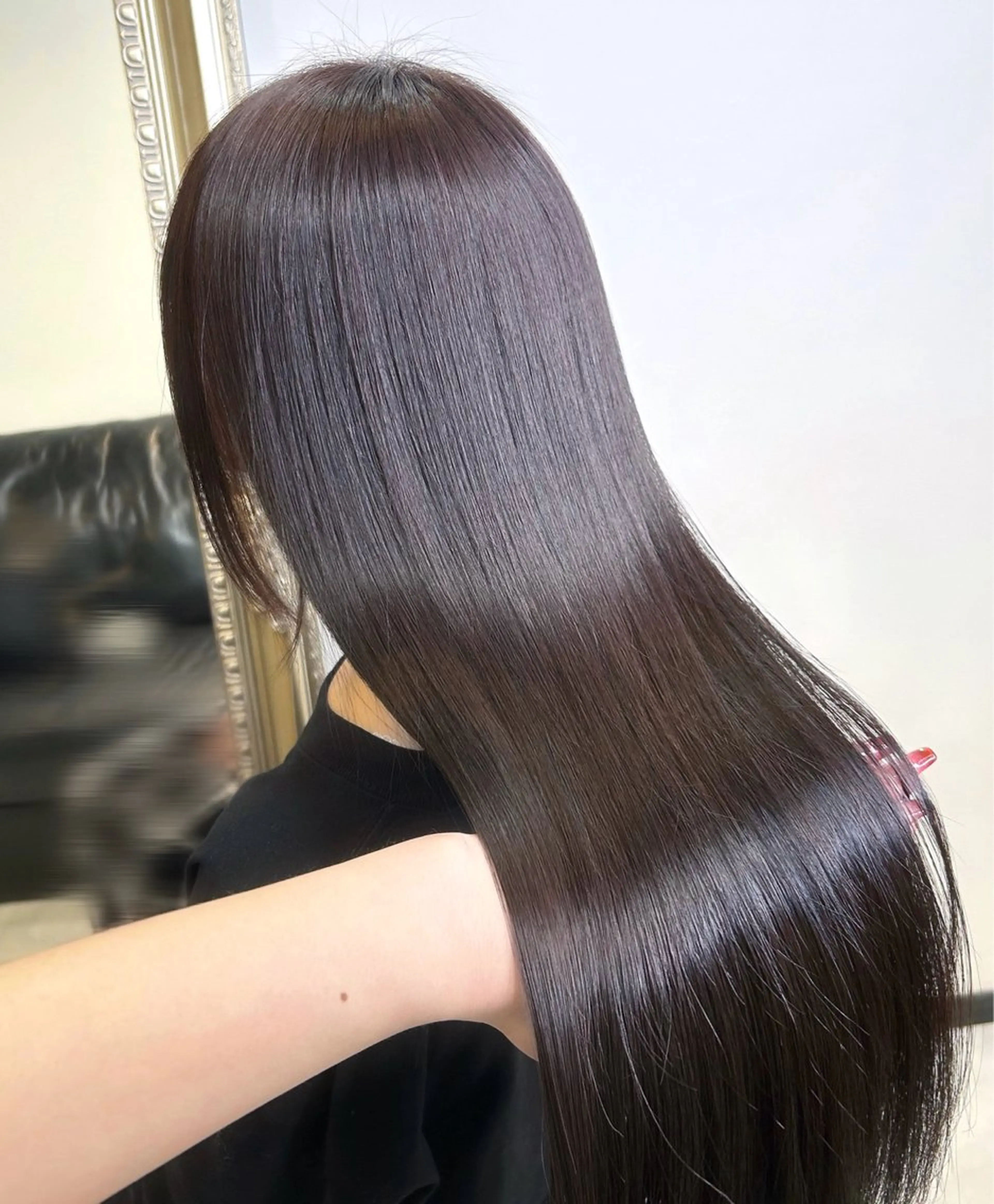 ロング カラー ヘアカラー トリートメント ANKH CROSS 🦋mako🦋のヘアスタイル