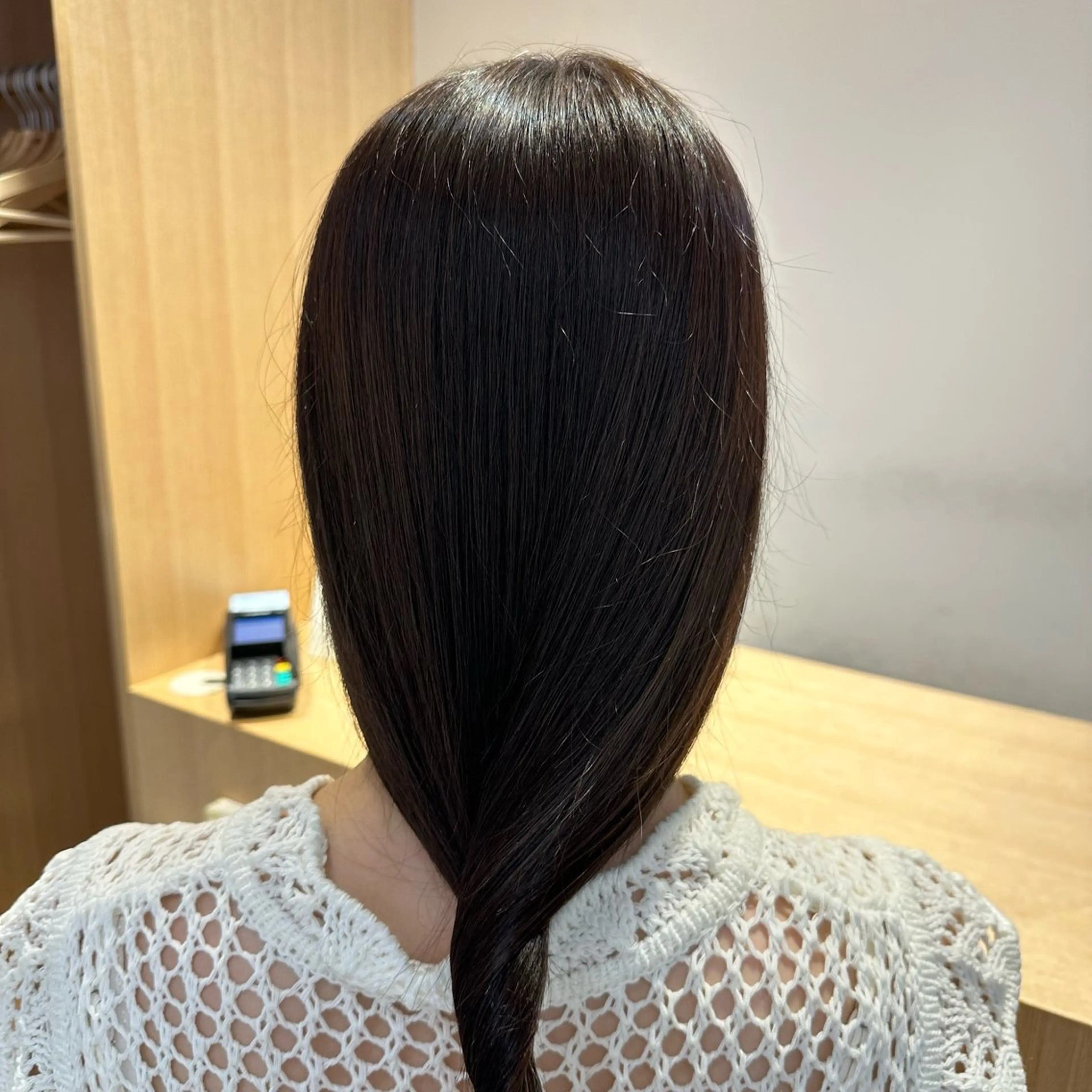 ミディアム カット 縮毛矯正 トリートメント 🌱加藤　胡太郎 /艶髪ストレート🌱のヘアスタイル