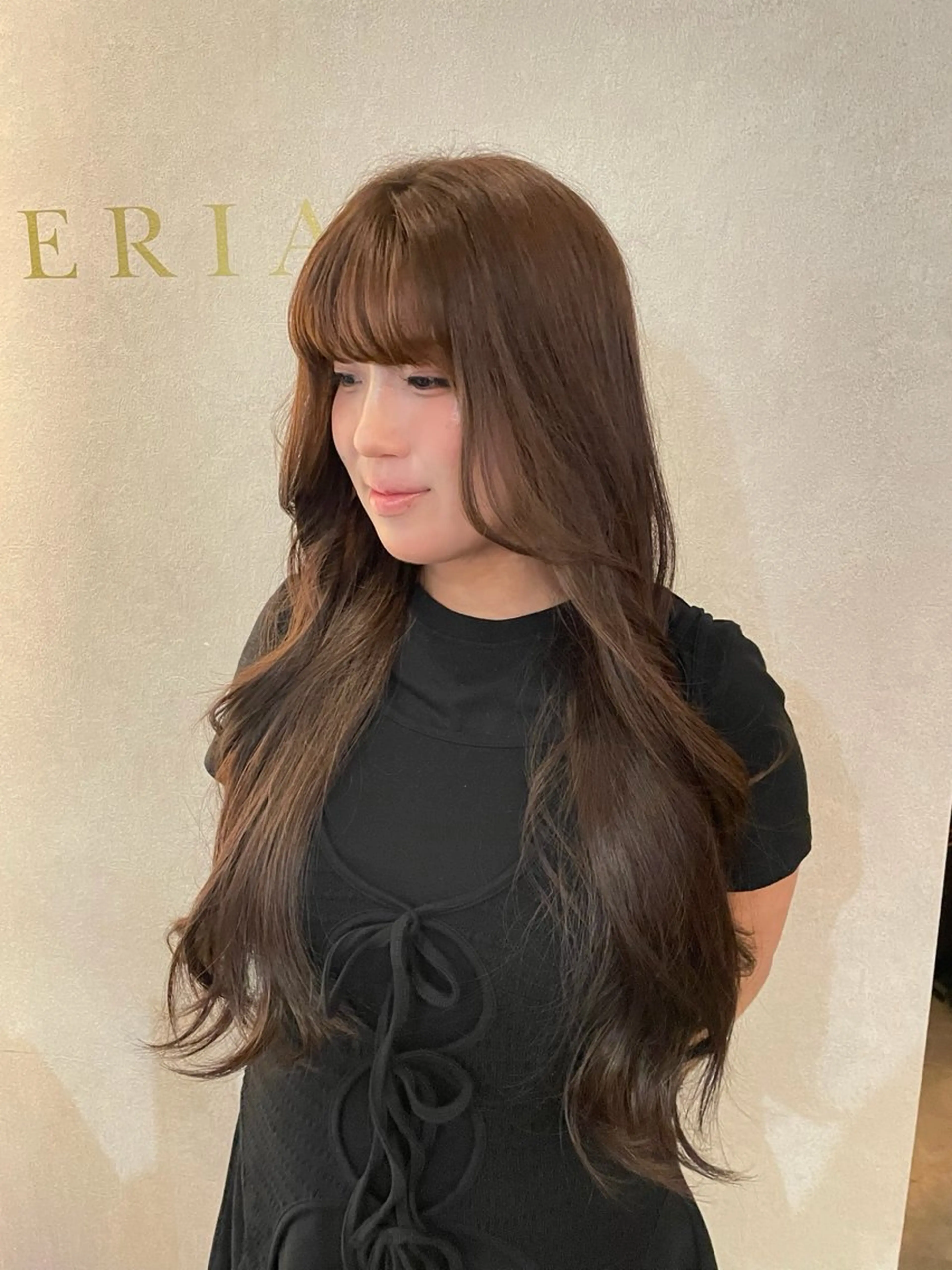 ロング カット トリートメント ヘアセット ROMEO  京橋店 藤井 碧羽のヘアスタイル