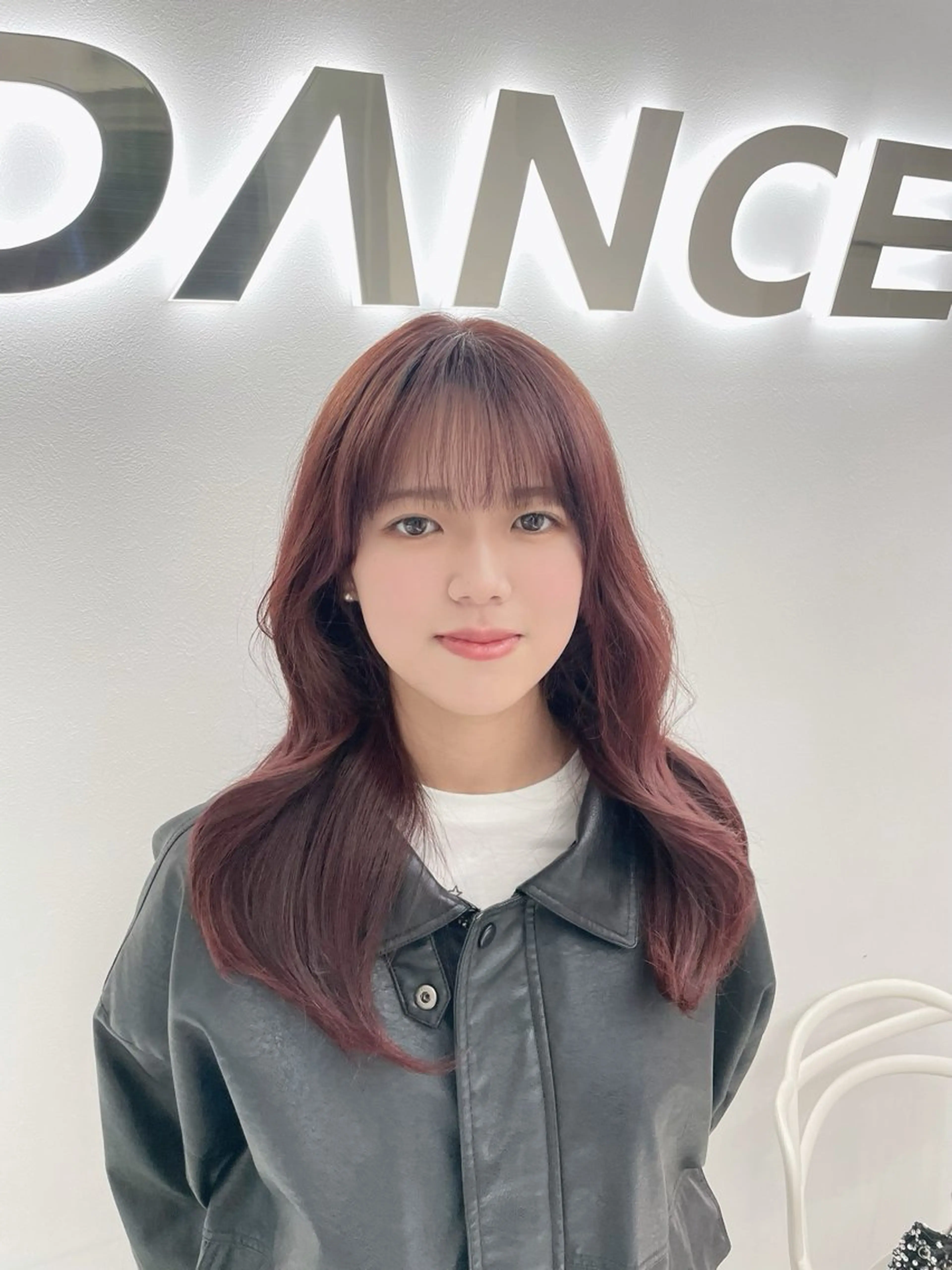 ロング カラー 中韓レイヤー/ ブラウン🤎はやとのヘアスタイル