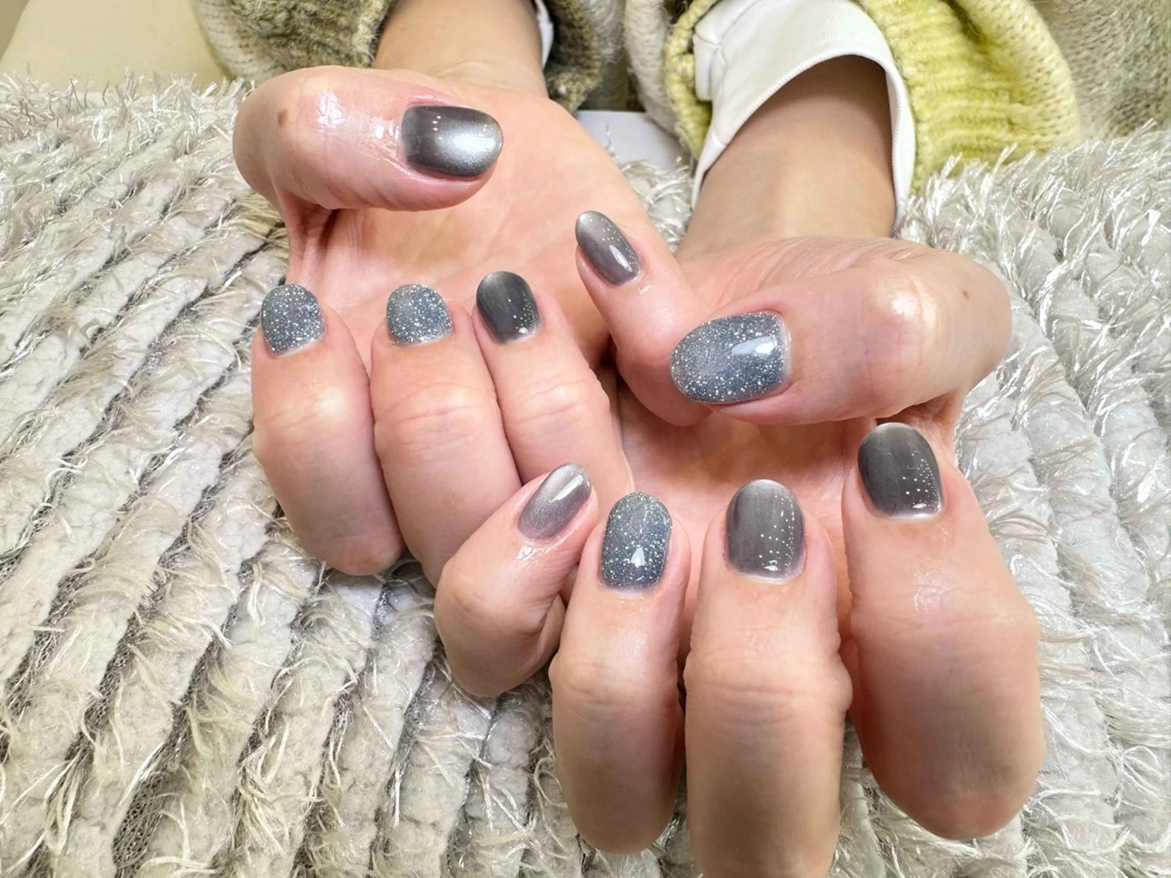 ネイル フラッシュネイル マグネットネイル Sato Hanakoのネイルデザイン