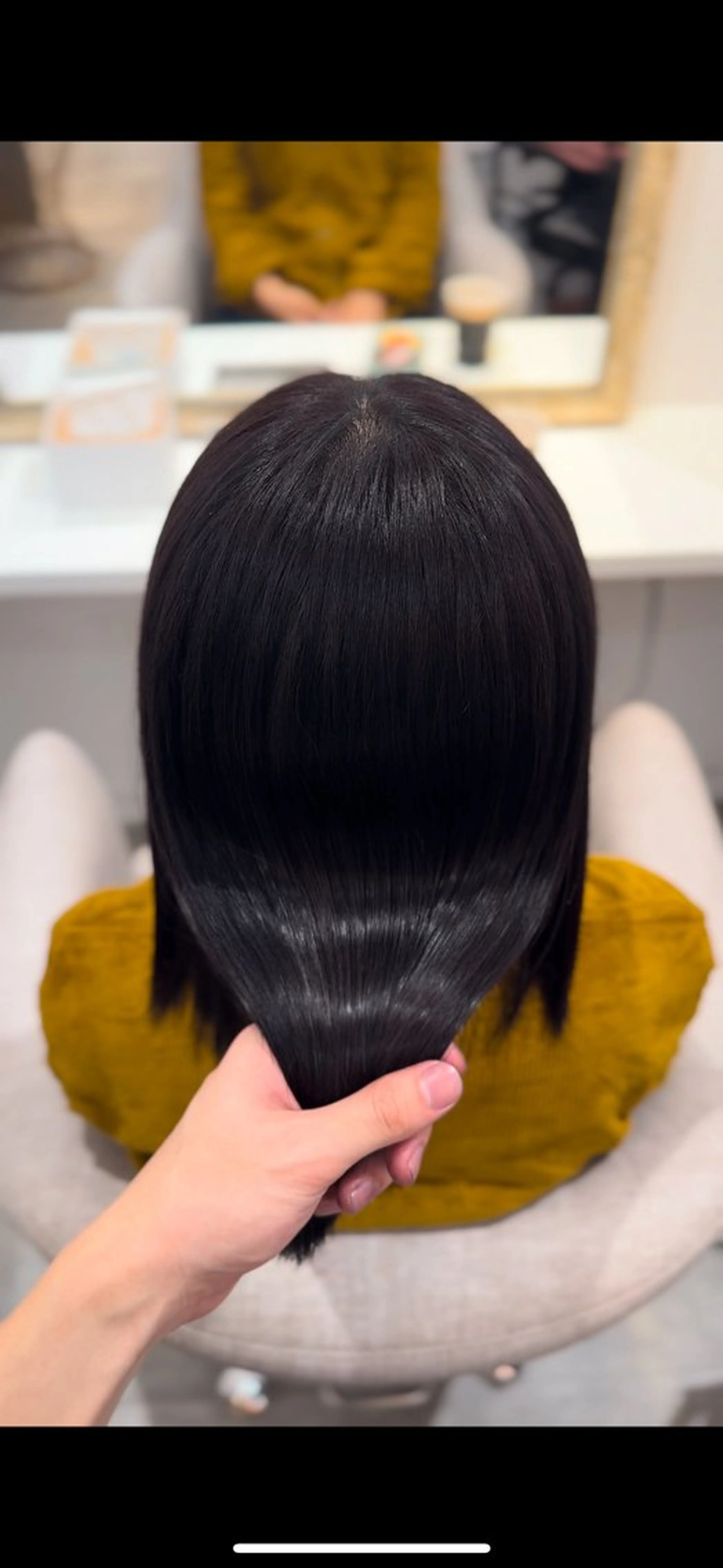 サロン人気メニュー✨髪質改善カラー➕Aujuaトリートメント🫧の写真