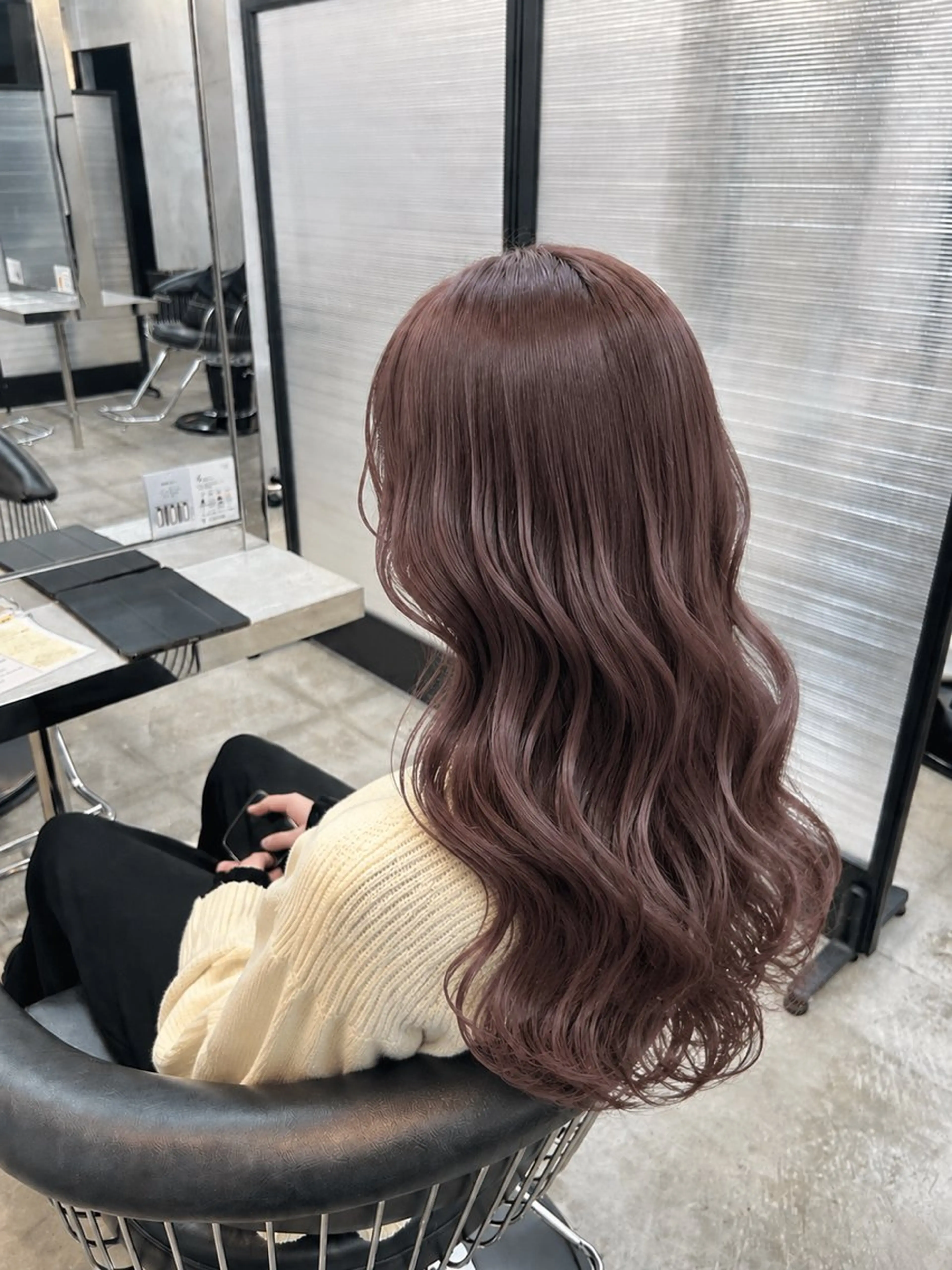 ロング カラー 鈴木 杏奈のヘアスタイル