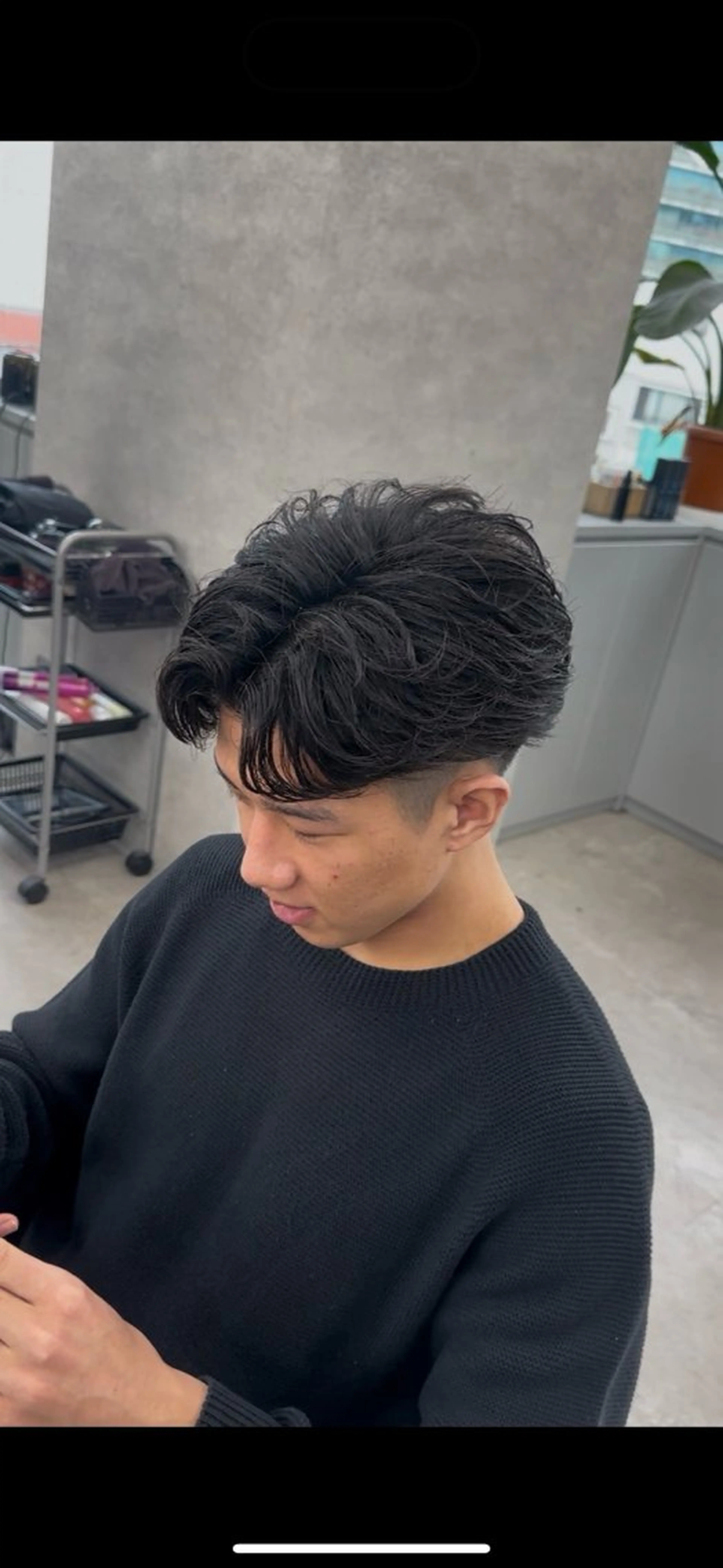 パーマ メンズ カット パーマ メンズパーマ全般/ 似合わせ/ジョウのヘアスタイル