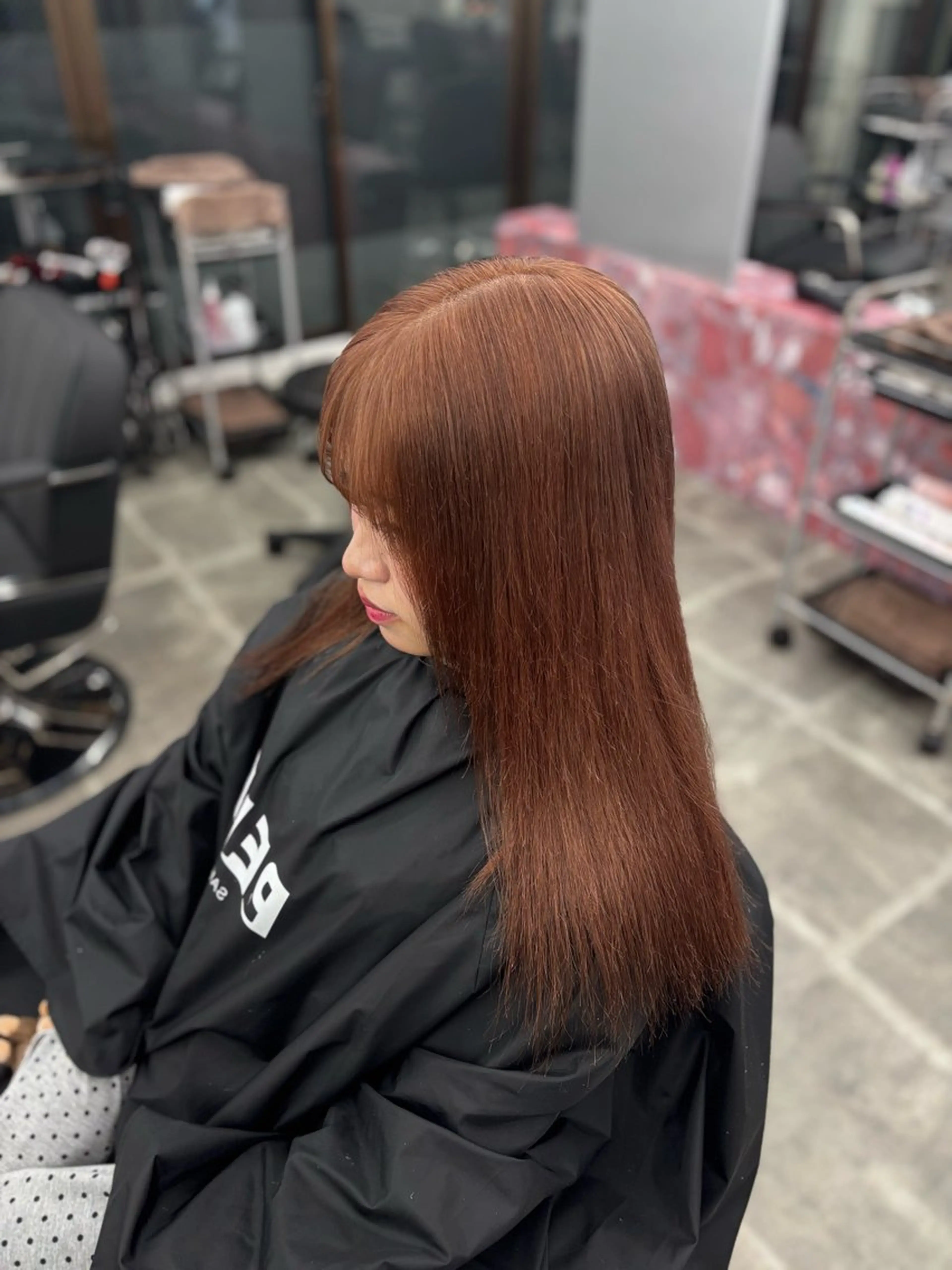 カラー ダブルカラー PELEsakae さえのヘアスタイル