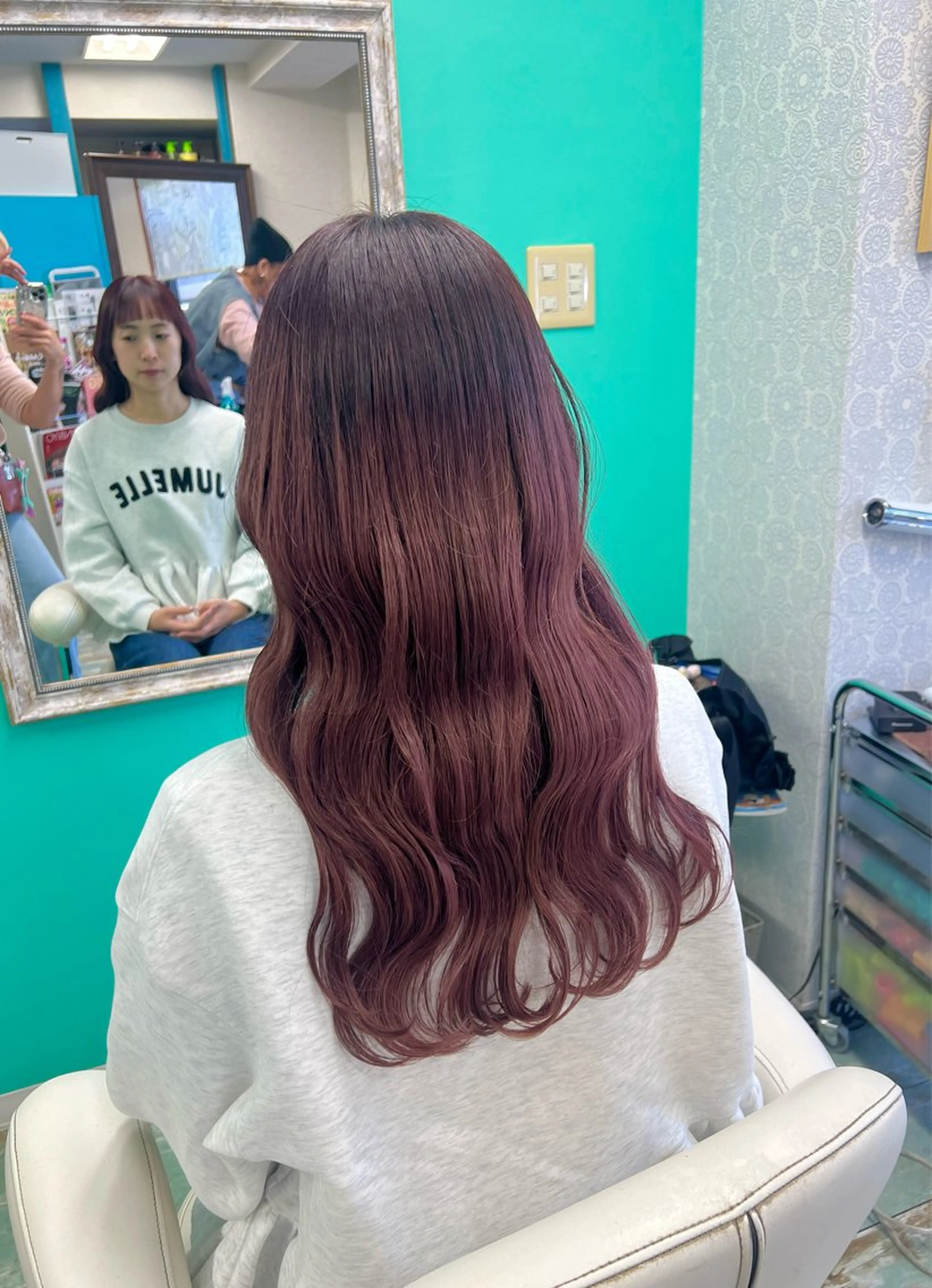 ロング ヘアセット 田牧 みゆきのヘアスタイル