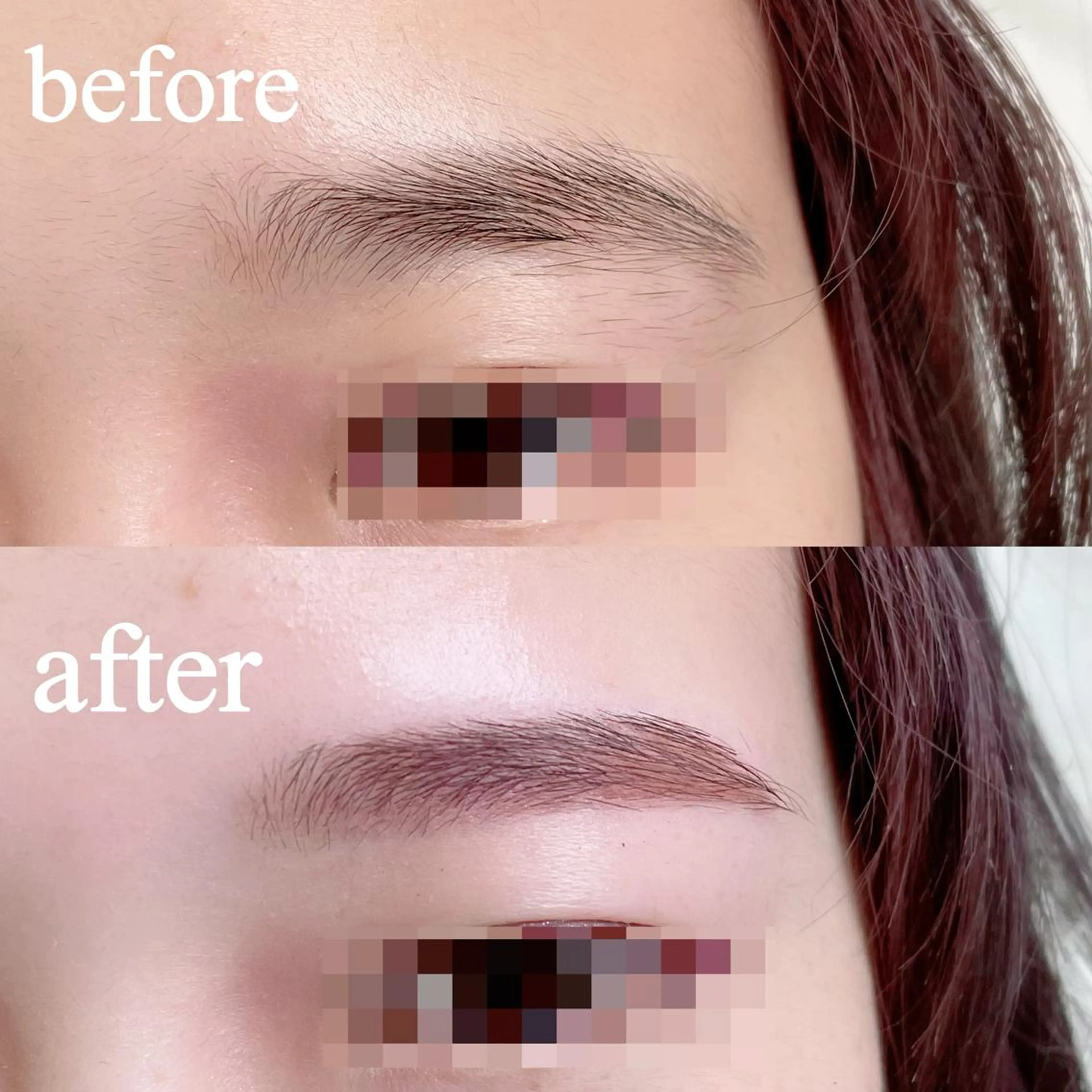 アイブロウ 眉カラー eyelash muchaのマツエク・マツパデザイン