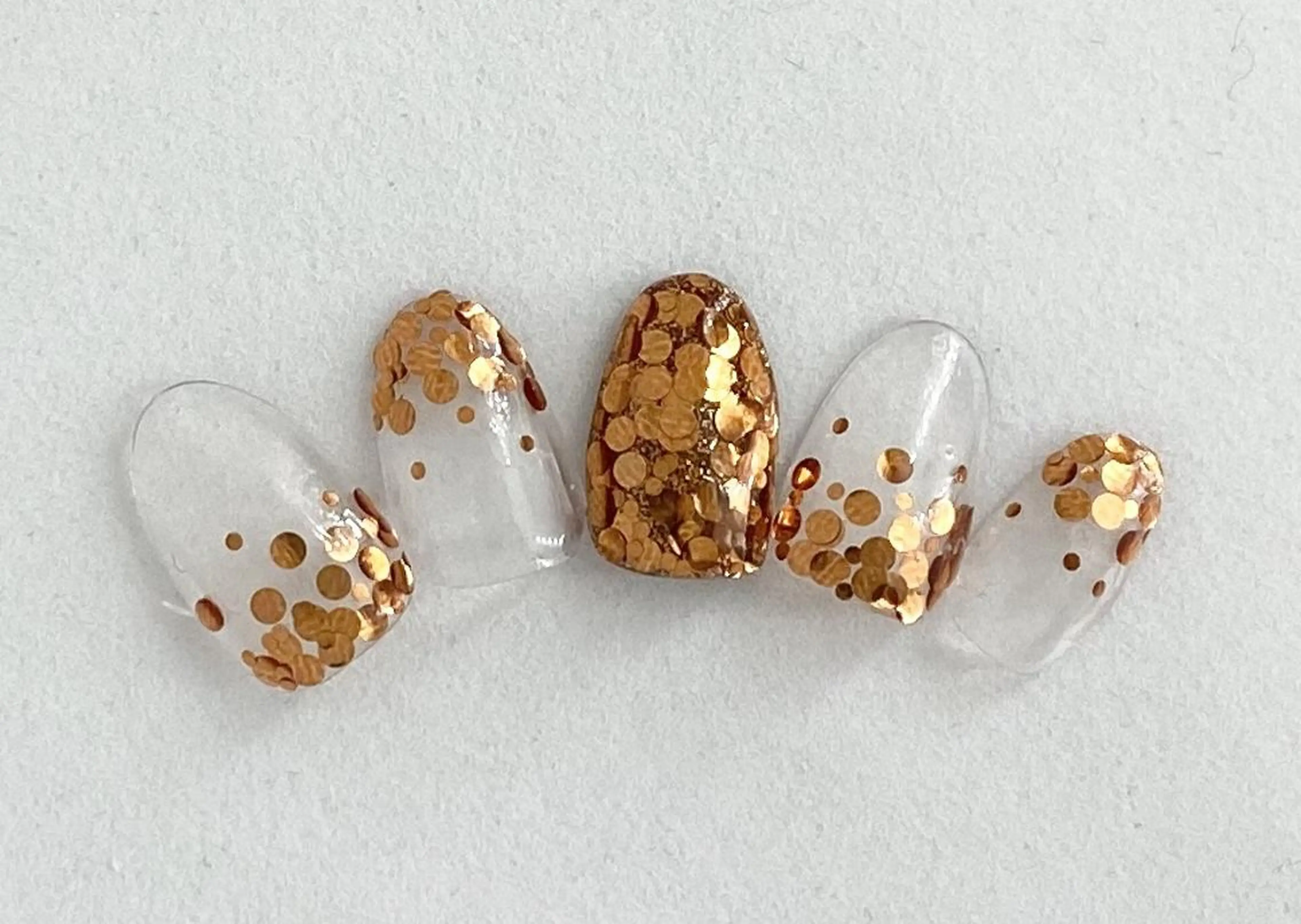 ネイル ホログラムネイル キラキラネイル マナビス& ボワールのネイルデザイン