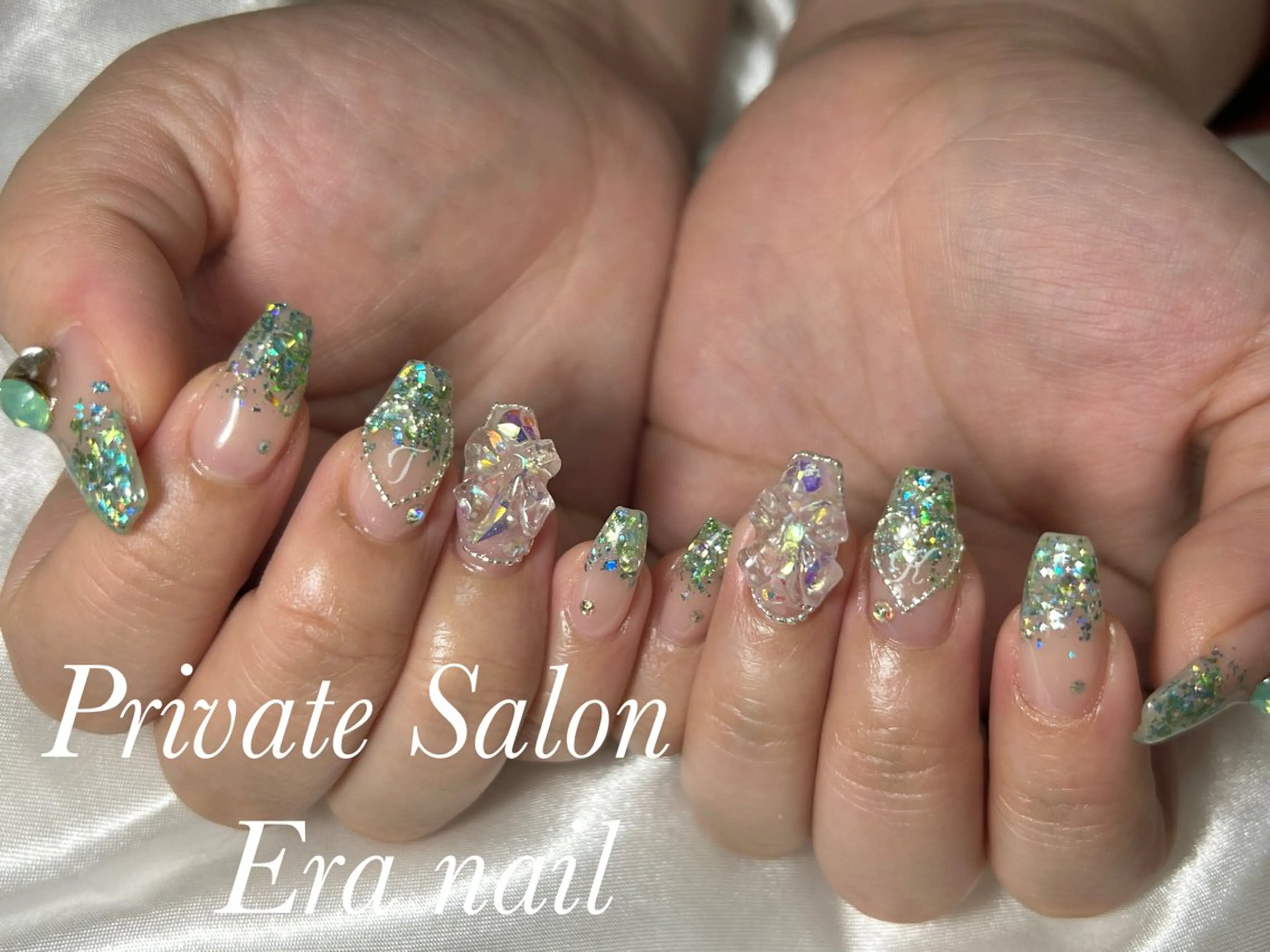 ネイル 持ち込み ハンドネイル Era nailのネイルデザイン