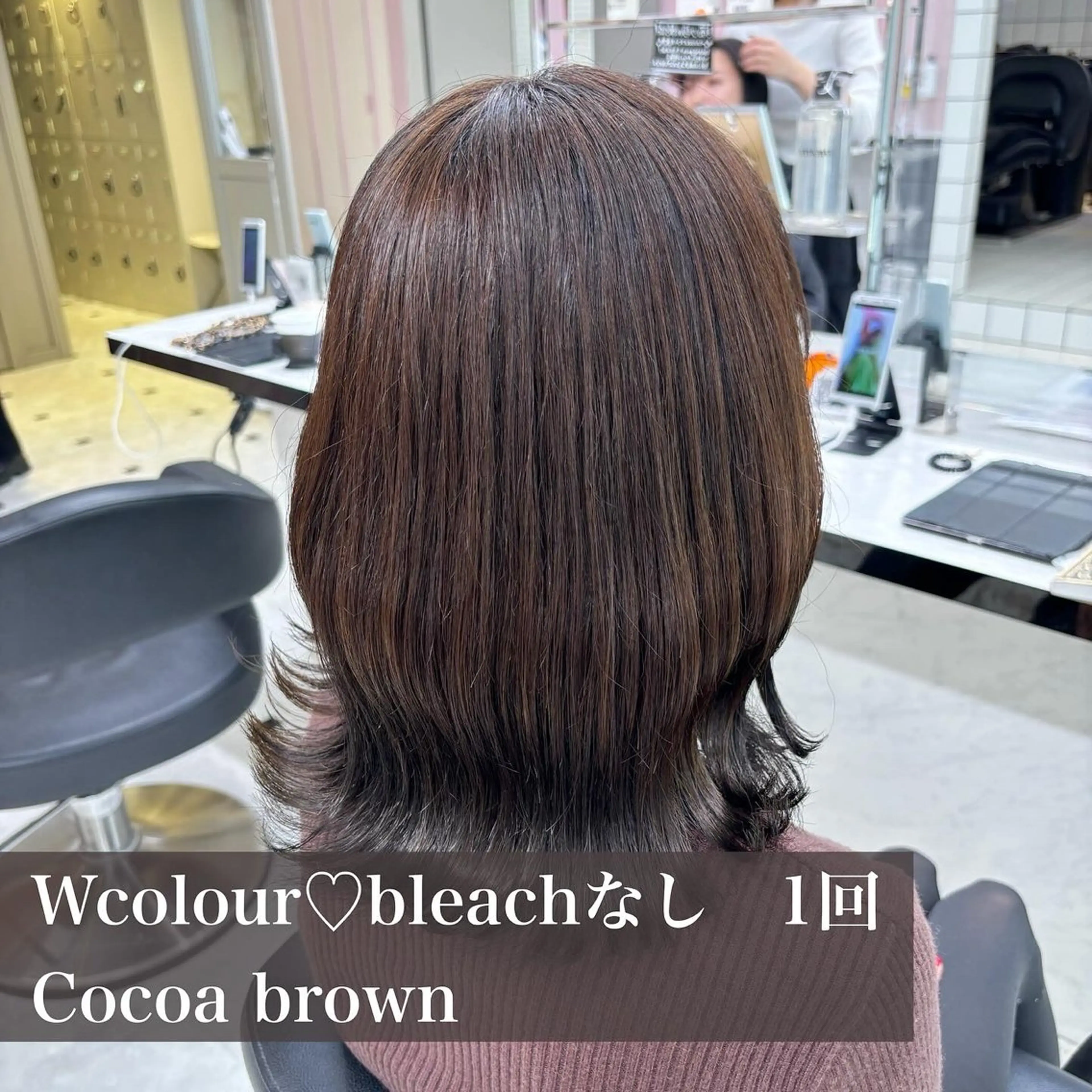 カラー カット ヘアカラー 💙ハイトーン韓国風 色白ヘア💙manaのヘアスタイル