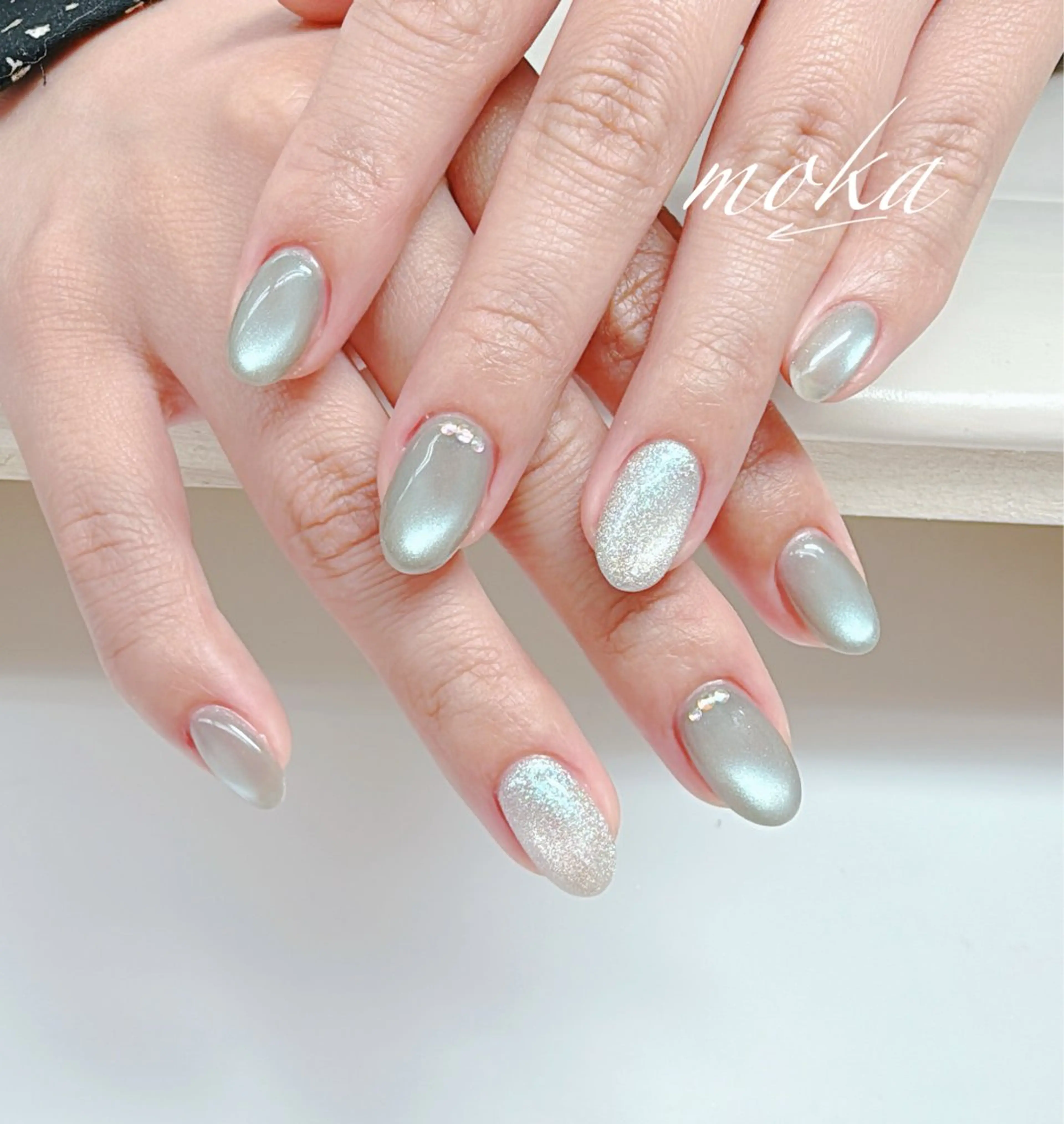 ネイル ハンドネイル ハンドケア 胡蝶蘭レディースサロ ンNailMOKAのネイルデザイン