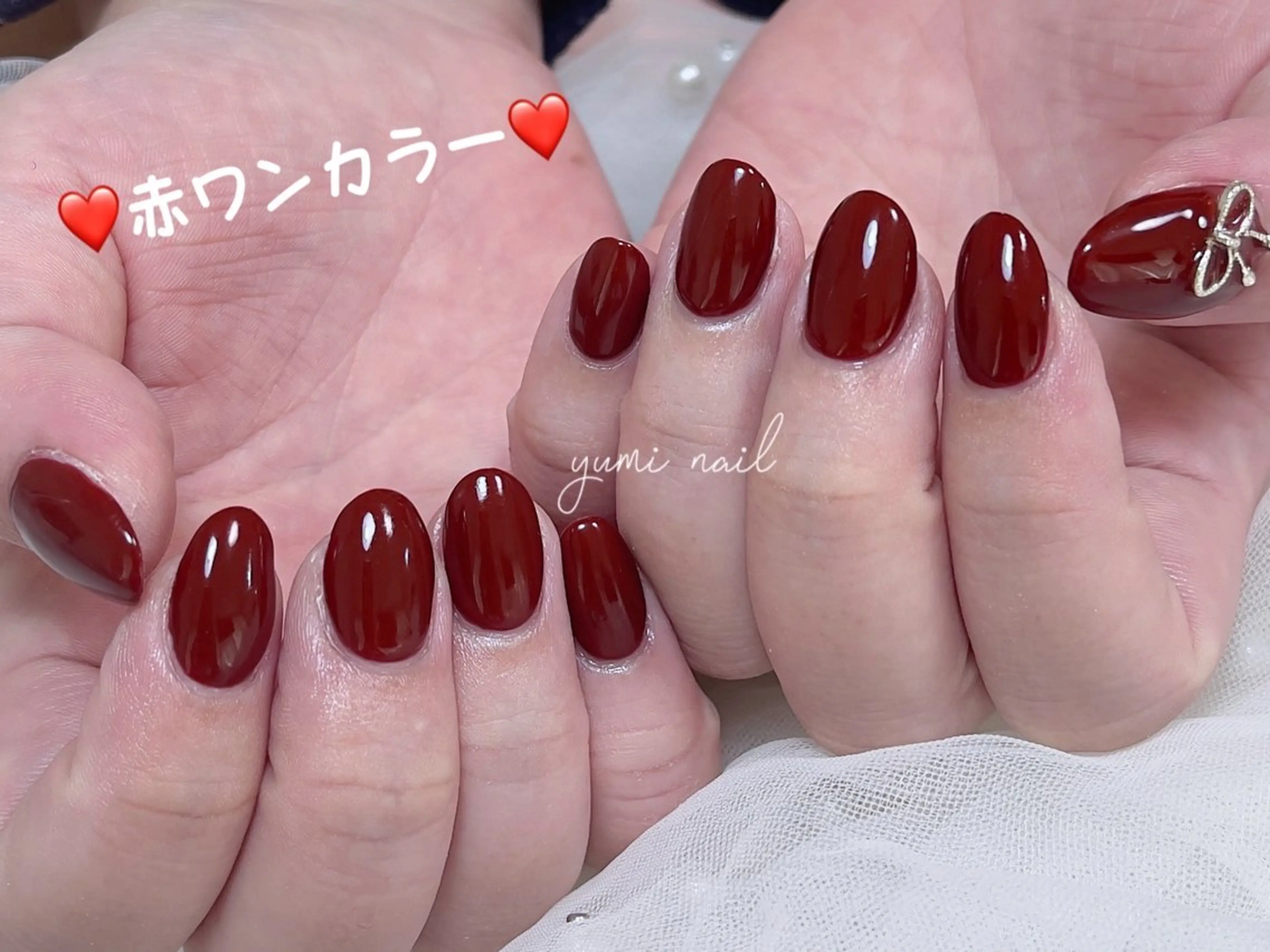 ネイル 𝐲𝐮𝐦𝐢🎀 長さ出しデザイン専門のネイルデザイン