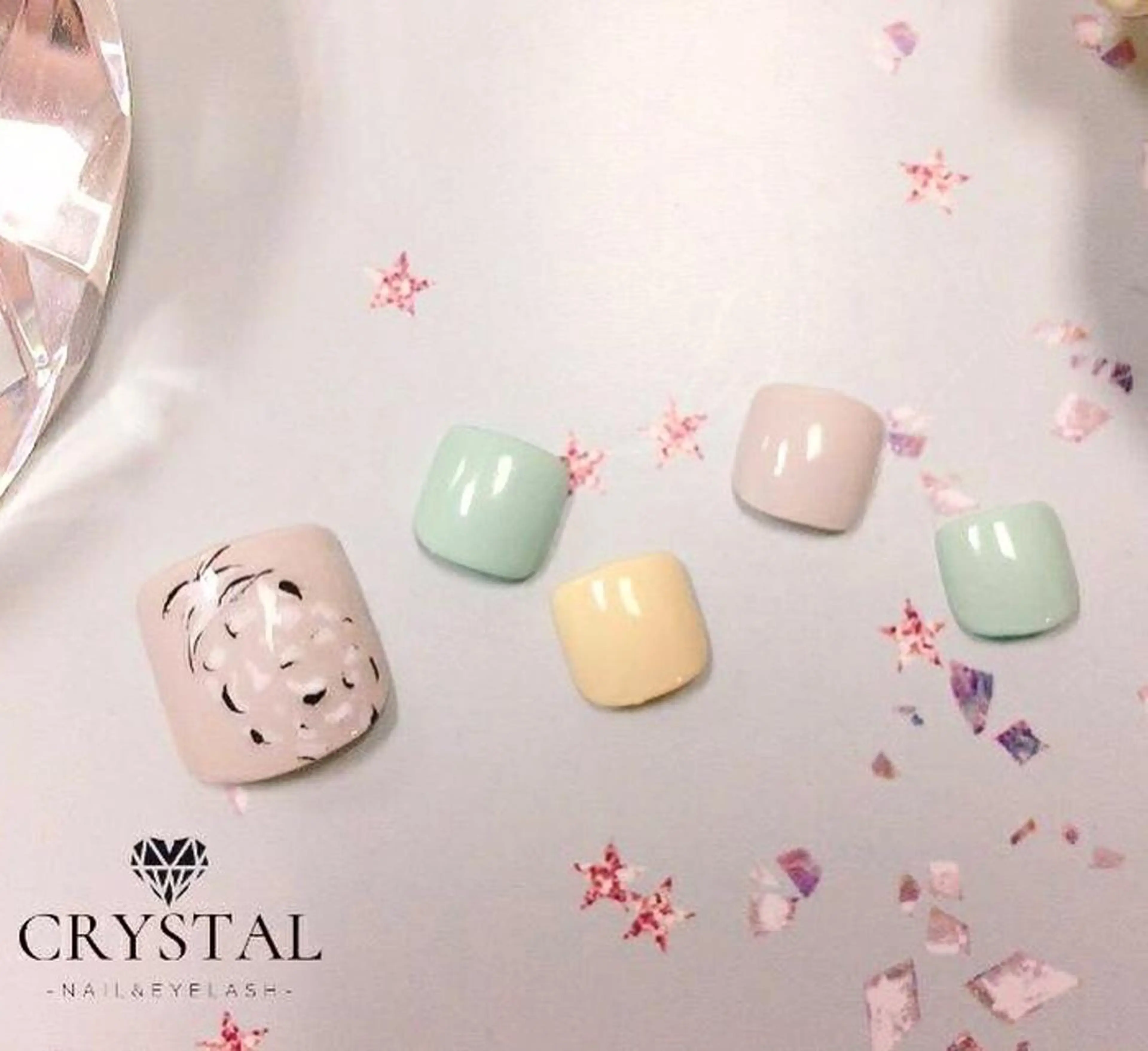 ネイル フットネイル CL Nailのネイルデザイン